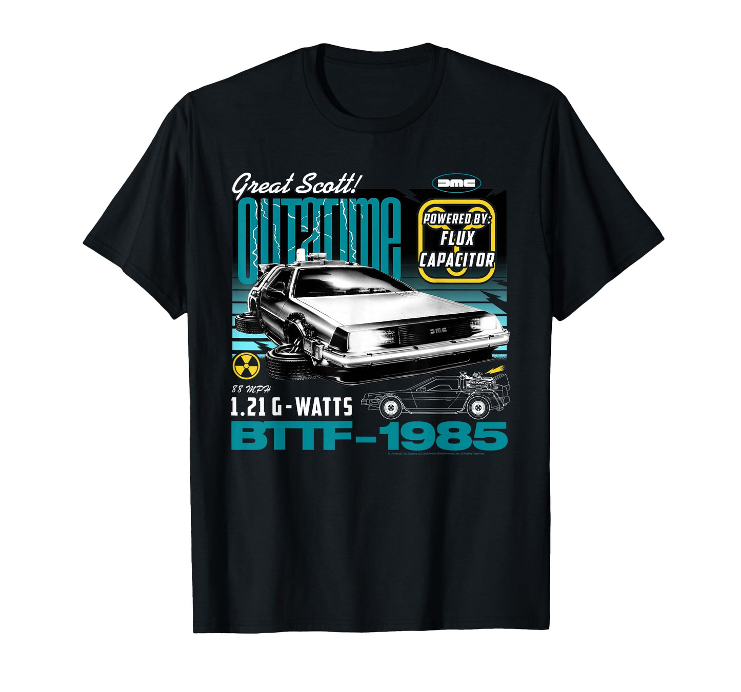 Back to the Future Flux Capacitor T-Shirt