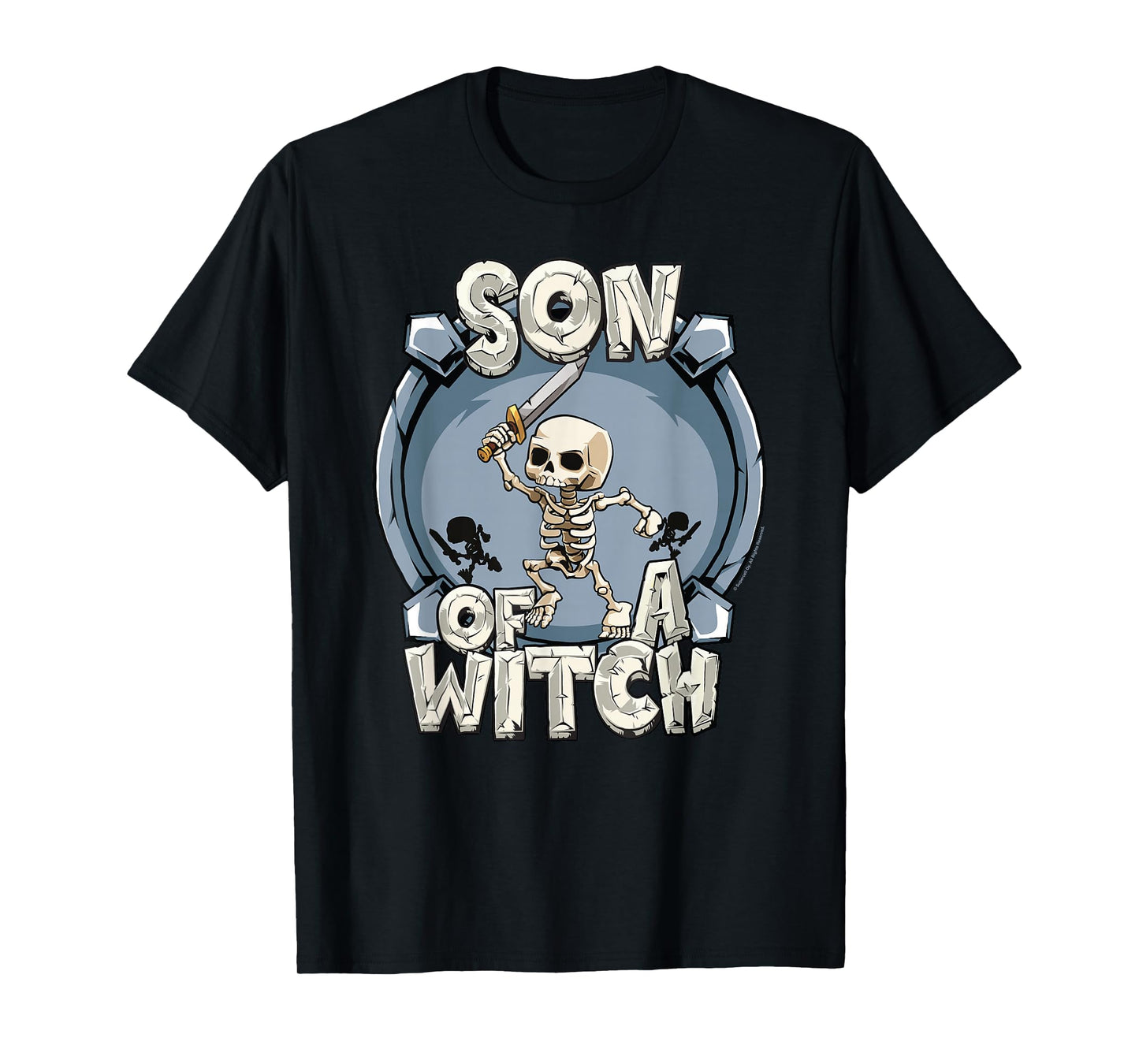Clash of Clans Son Of A Witch Skeleton Logo T-Shirt