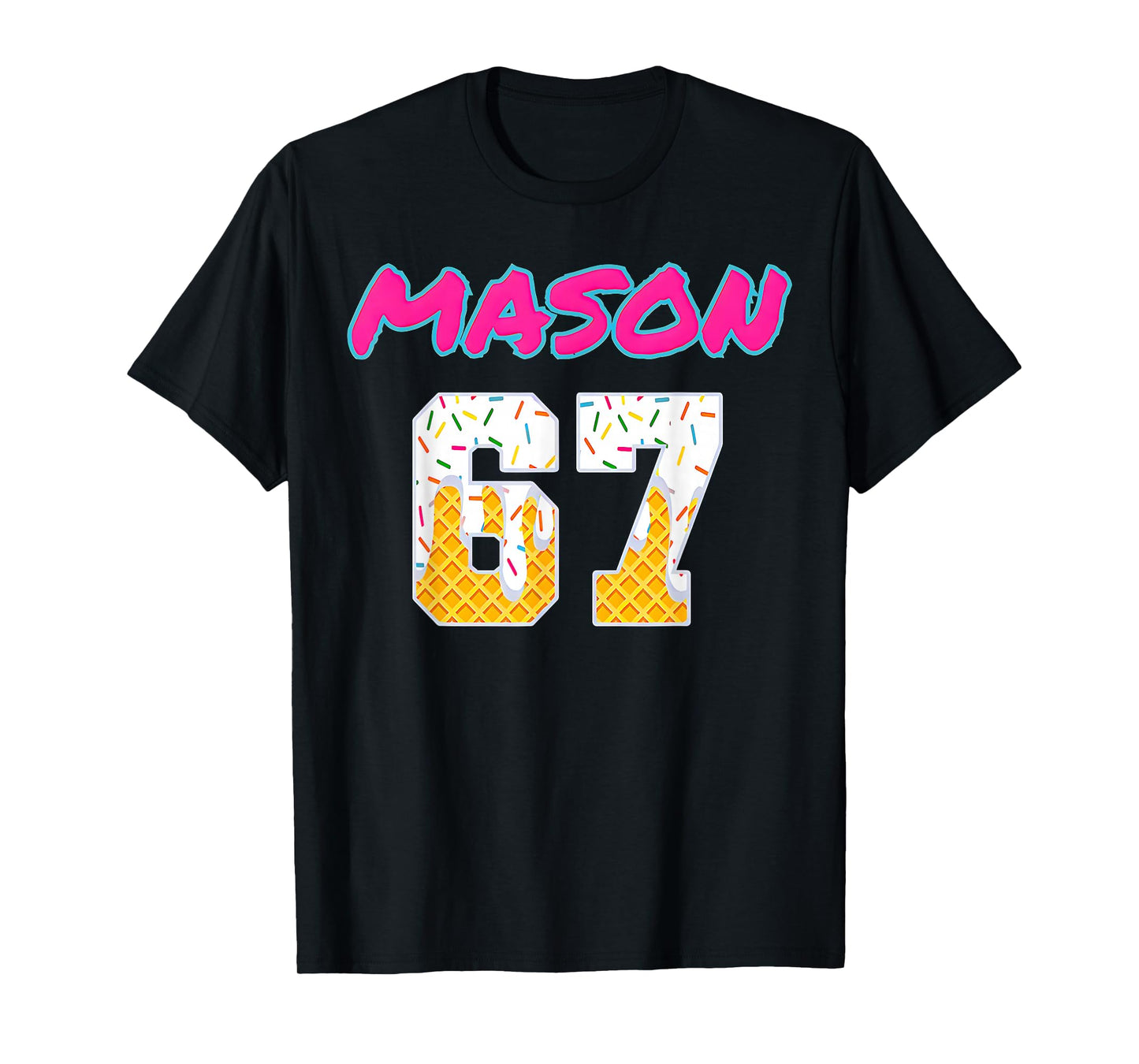 67 Baseball Meme Slang Viral Trend T-Shirt