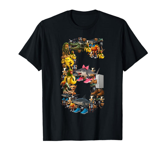 67 Six Seven Italian Brainrot Halloween Matching Costume T-Shirt