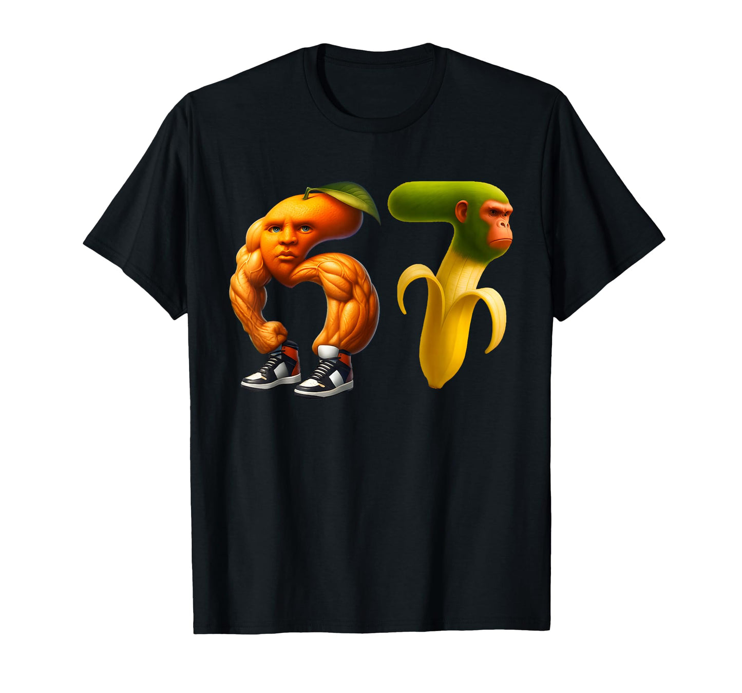 67 Six Seven Italian Brainrot Meme Couple Matching Christmas T-Shirt