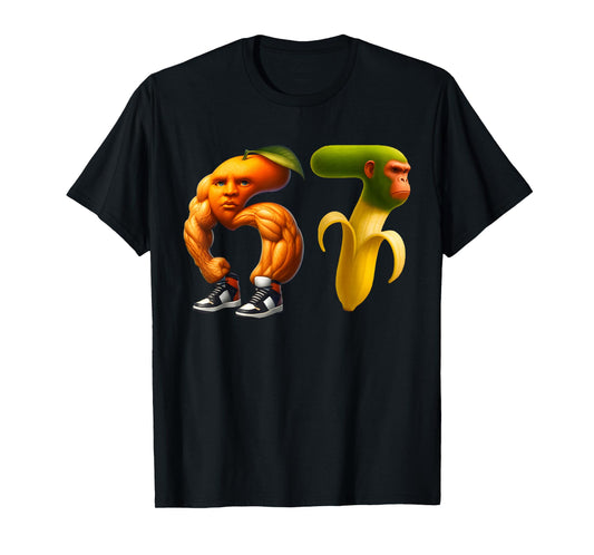 67 Six Seven Italian Brainrot Meme Couple Matching Christmas T-Shirt