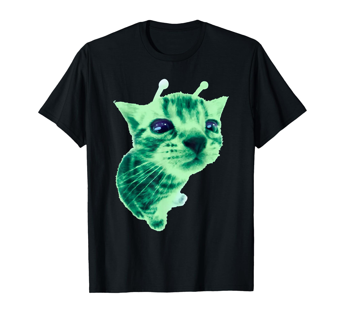 Gnarp Cat Silly Alien Cat Meme Brainrot Meme Funny Silly Cat T-Shirt