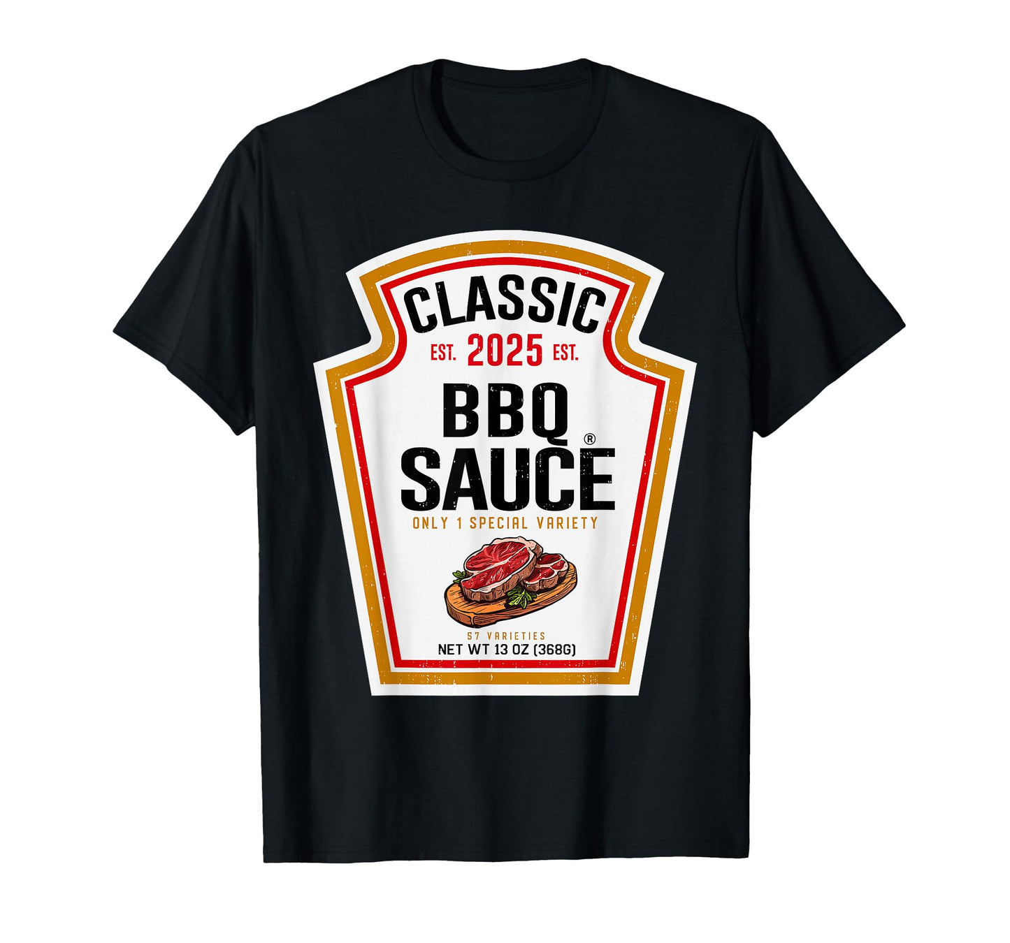 BBQ Sauce Condiment DIY Halloween Costume Matching Group T-Shirt