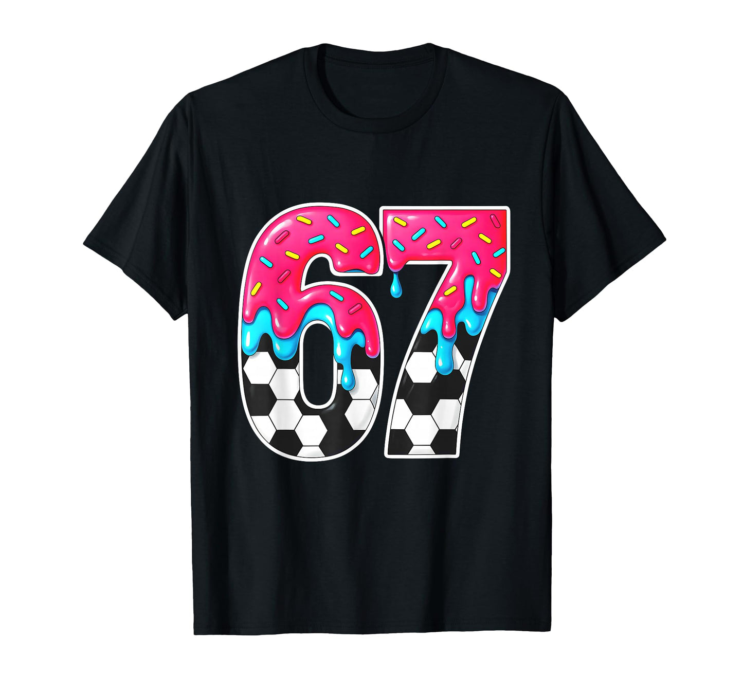 Six Seven Soccer Drip T-Shirt