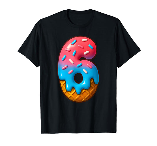 67 Meme Matching Couple Halloween Costume Ice Cream 6 Six T-Shirt