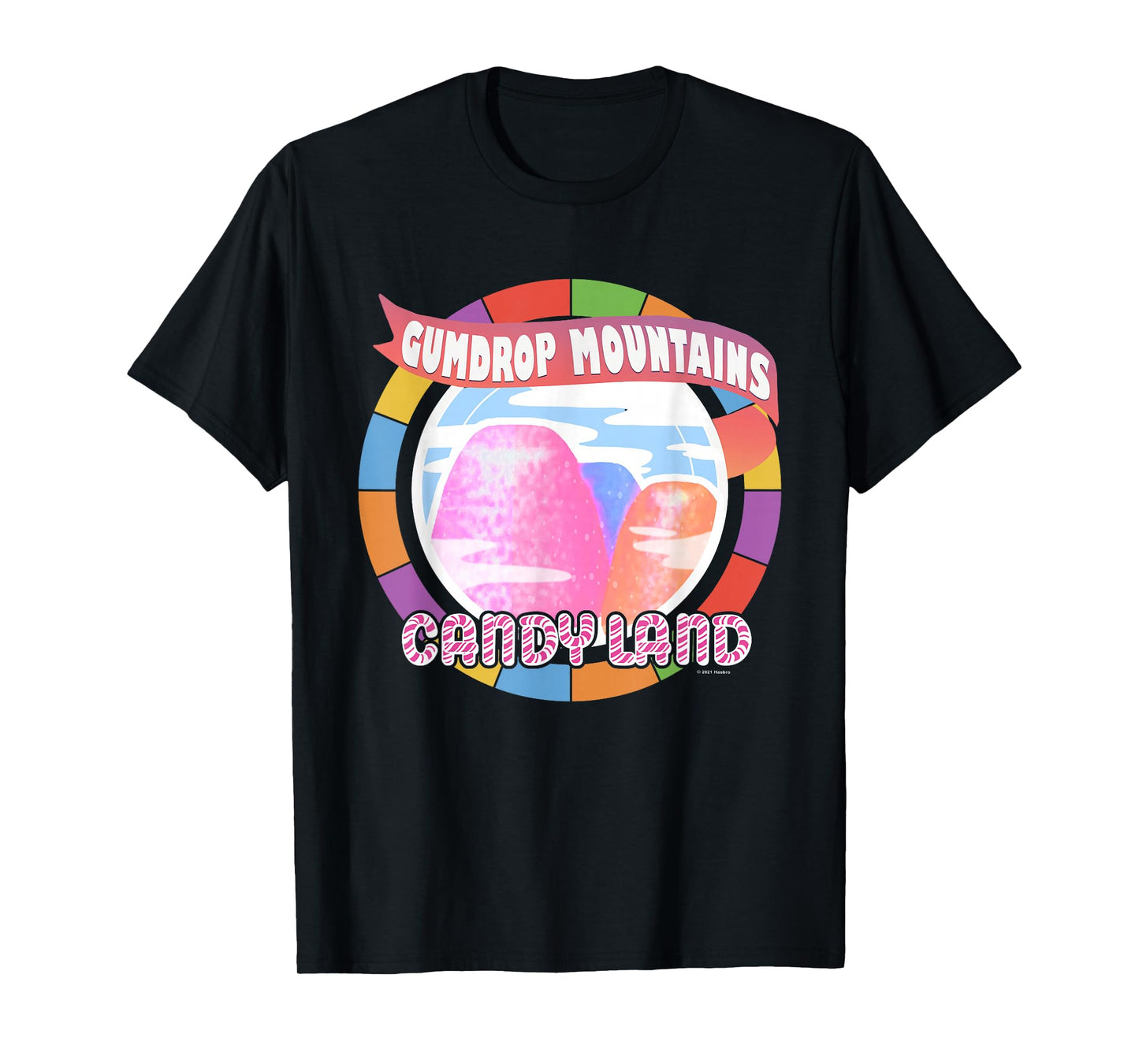 Candy Land Delicious Gumdrop Mountains T-Shirt