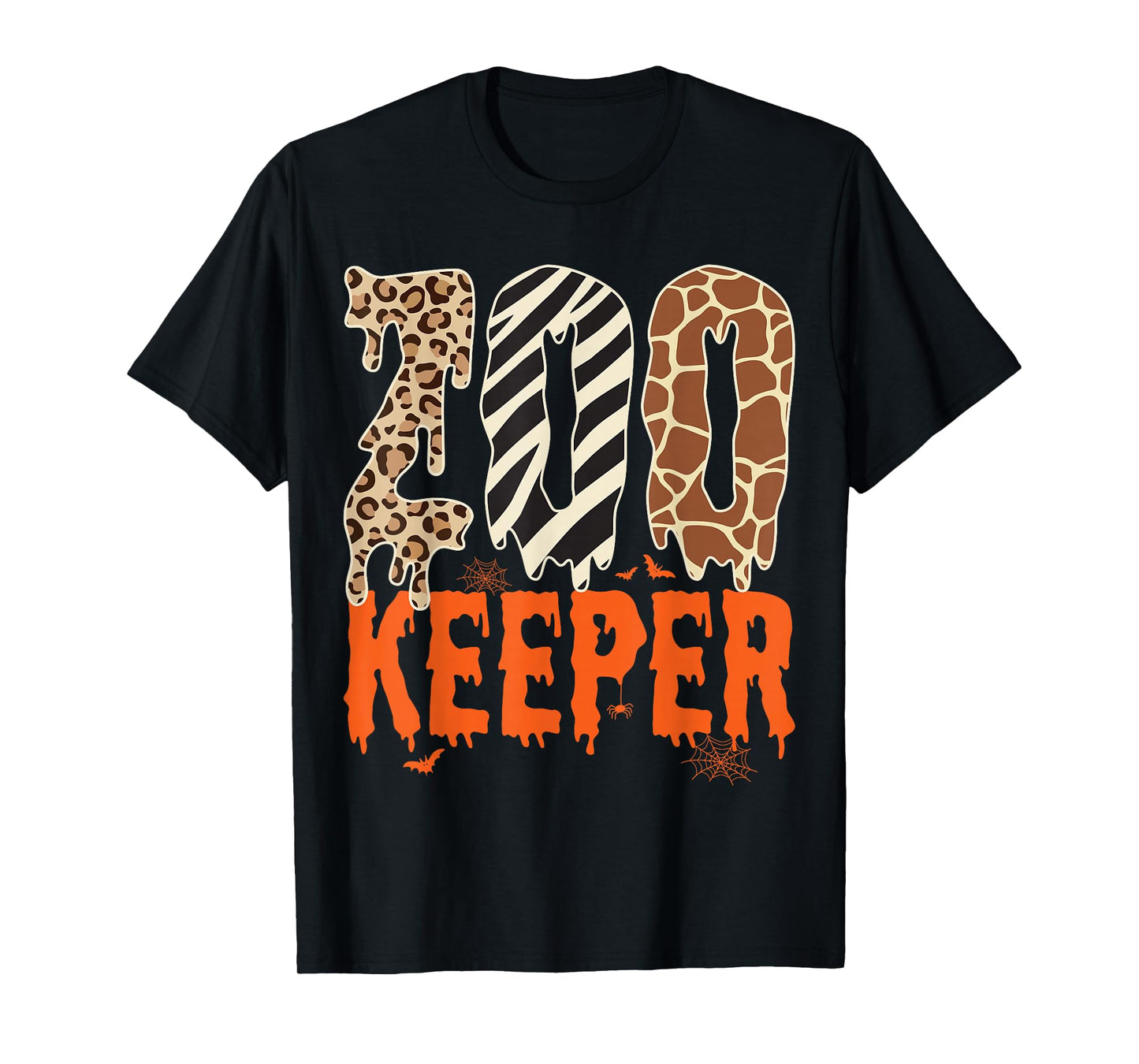 Zookeeper Funny Halloween Costume Zoo Keeper Animals Safari T-Shirt