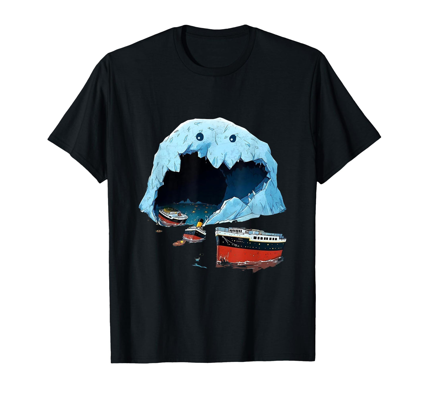 Funny Titanic Video Gamer RMS Cruise Ship Men Boys Kids T-Shirt
