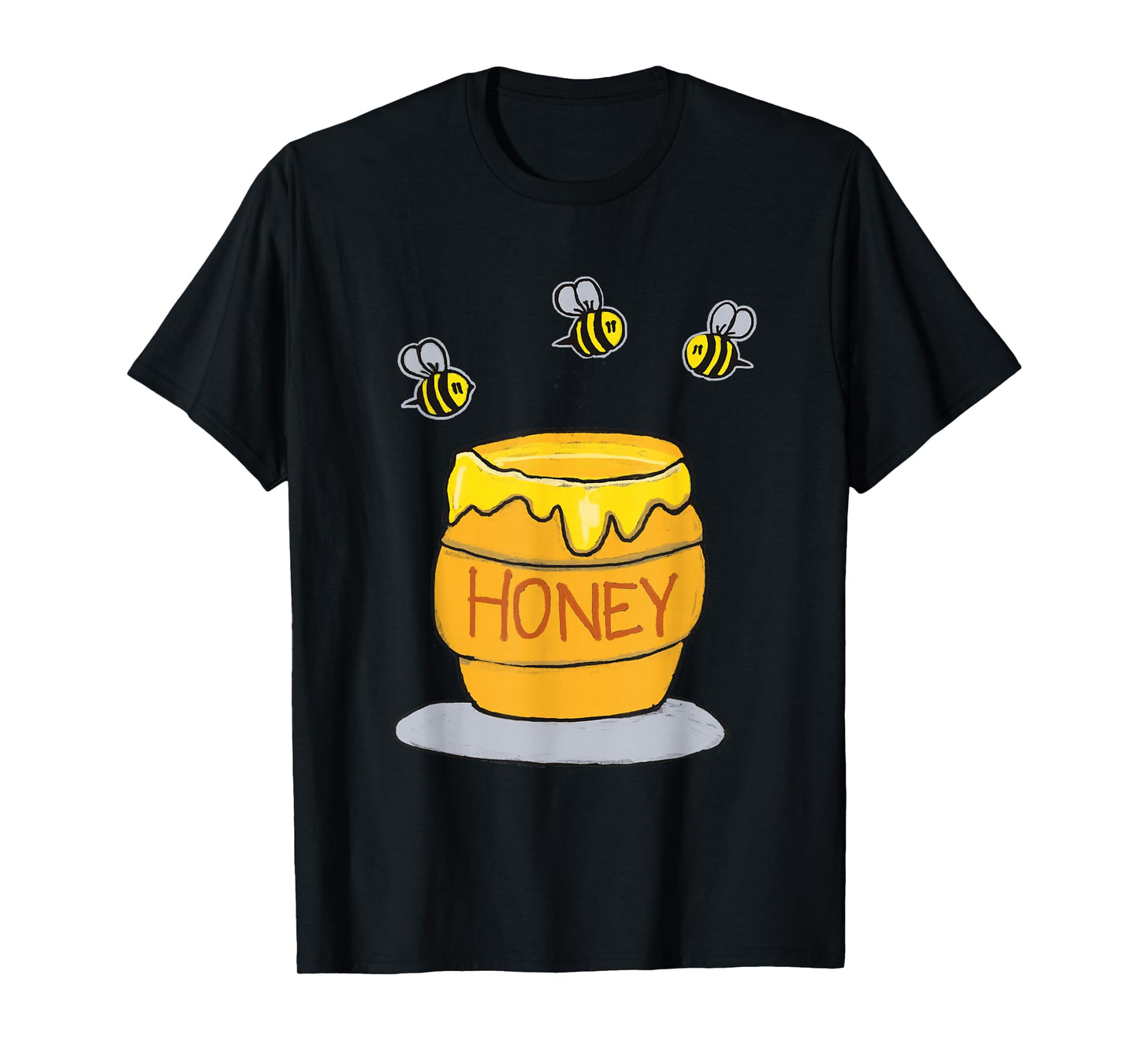 Jar of Honey Pot with Bees T-Shirt