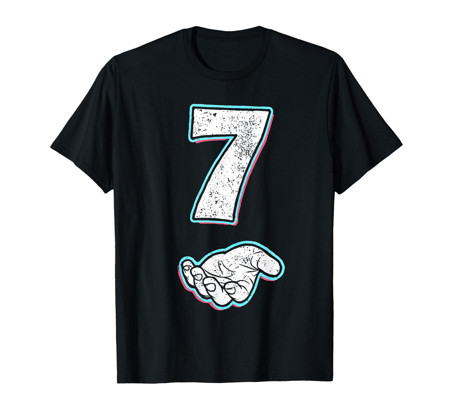 Number 7 Matching 67 Meme Halloween Costume Men Women Kids T-Shirt