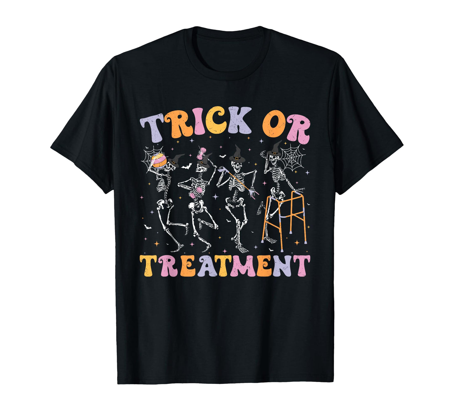 Trick or Treatment PT Physical Therapy Therapist Halloween T-Shirt