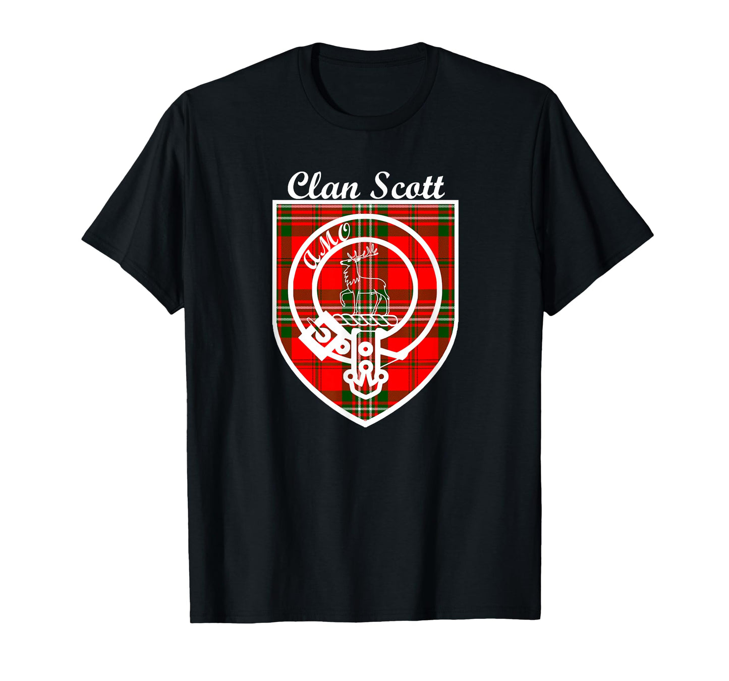Scott surname last name Scottish Clan tartan badge crest T-Shirt