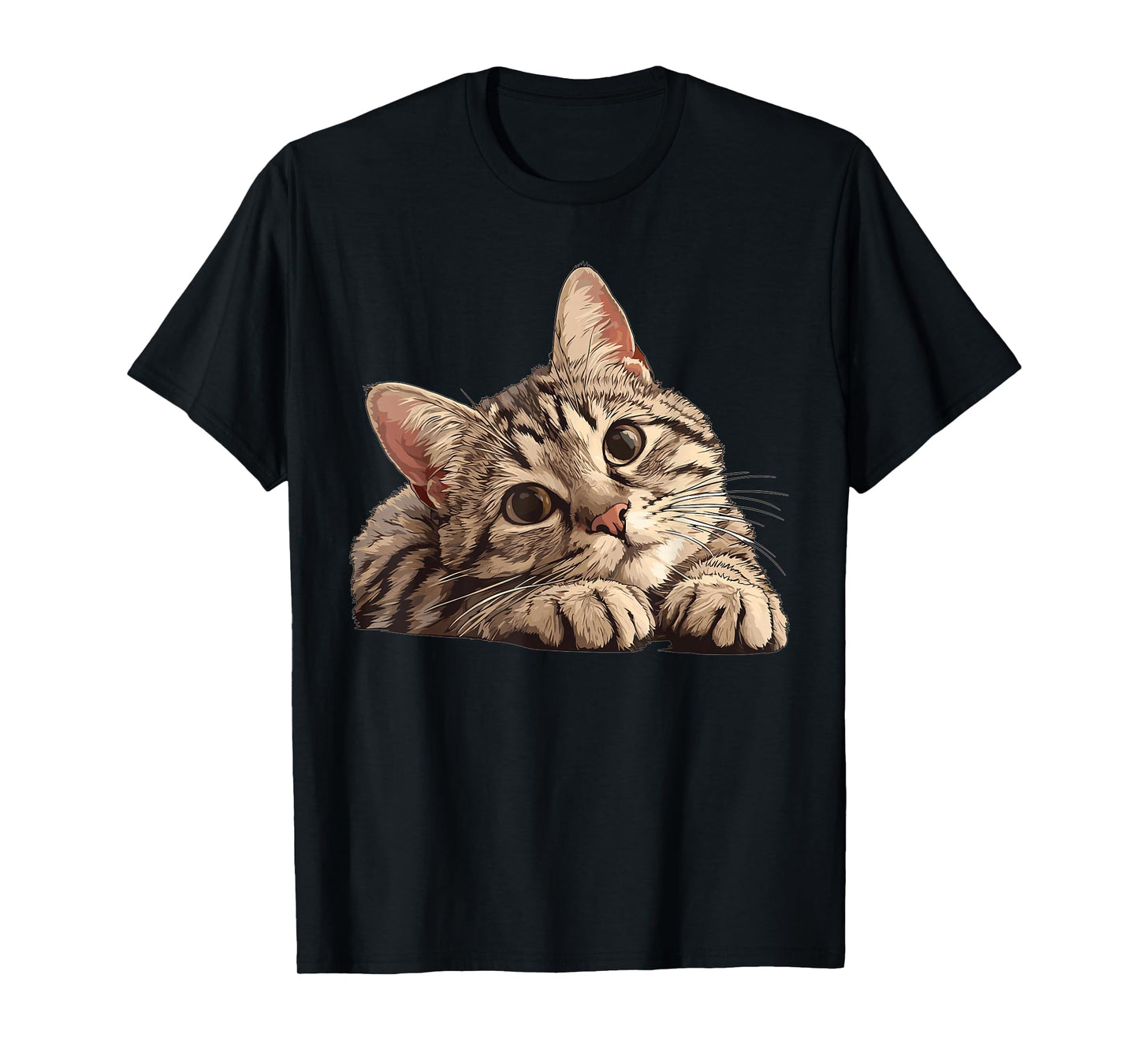 Tabby Cat Mom Dad Pet Shop Tabby Cats Kitten Tabby Cat T-Shirt