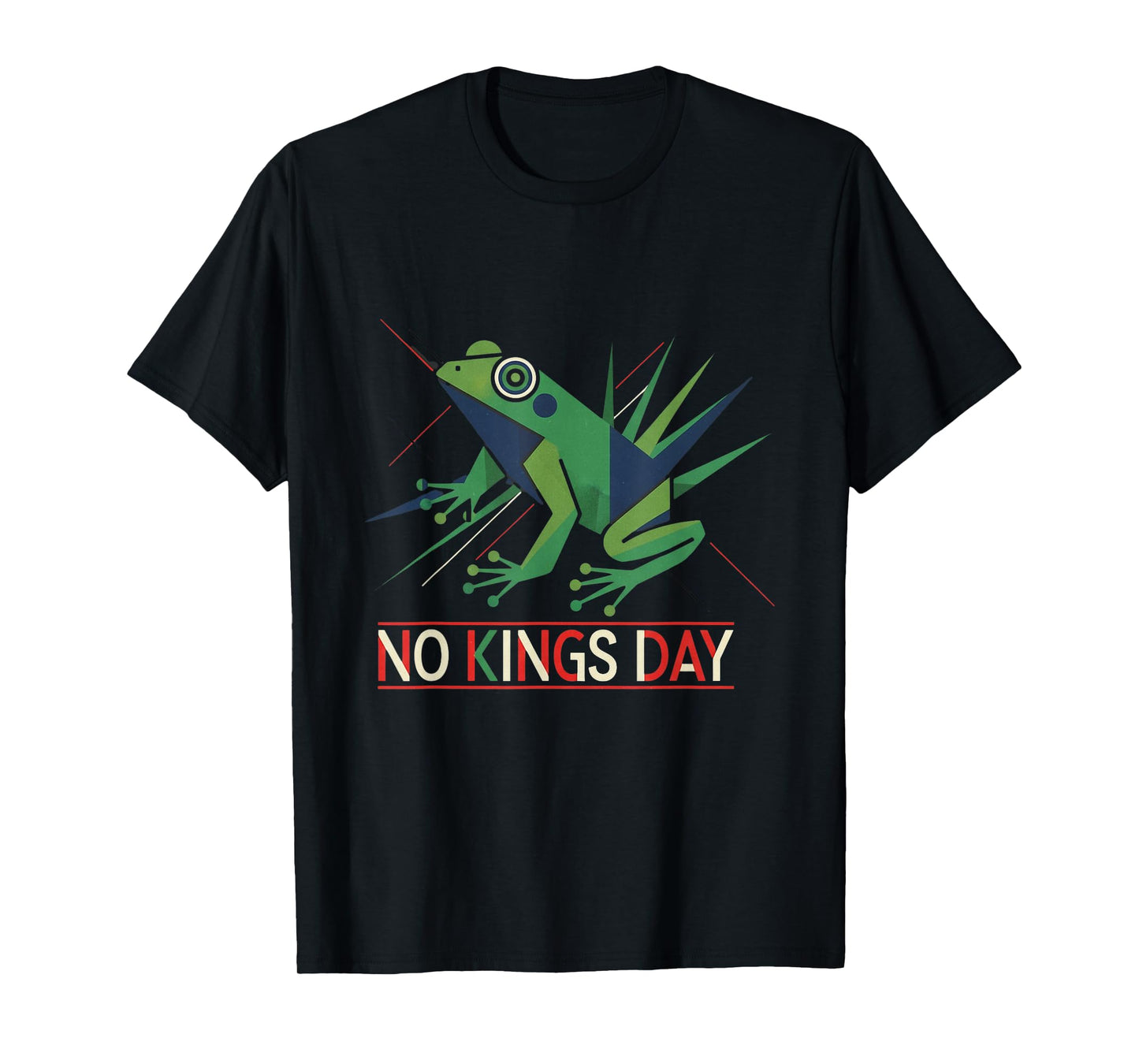 No Kings Day Portland Shirt Minimalist Frog Protest T-Shirt