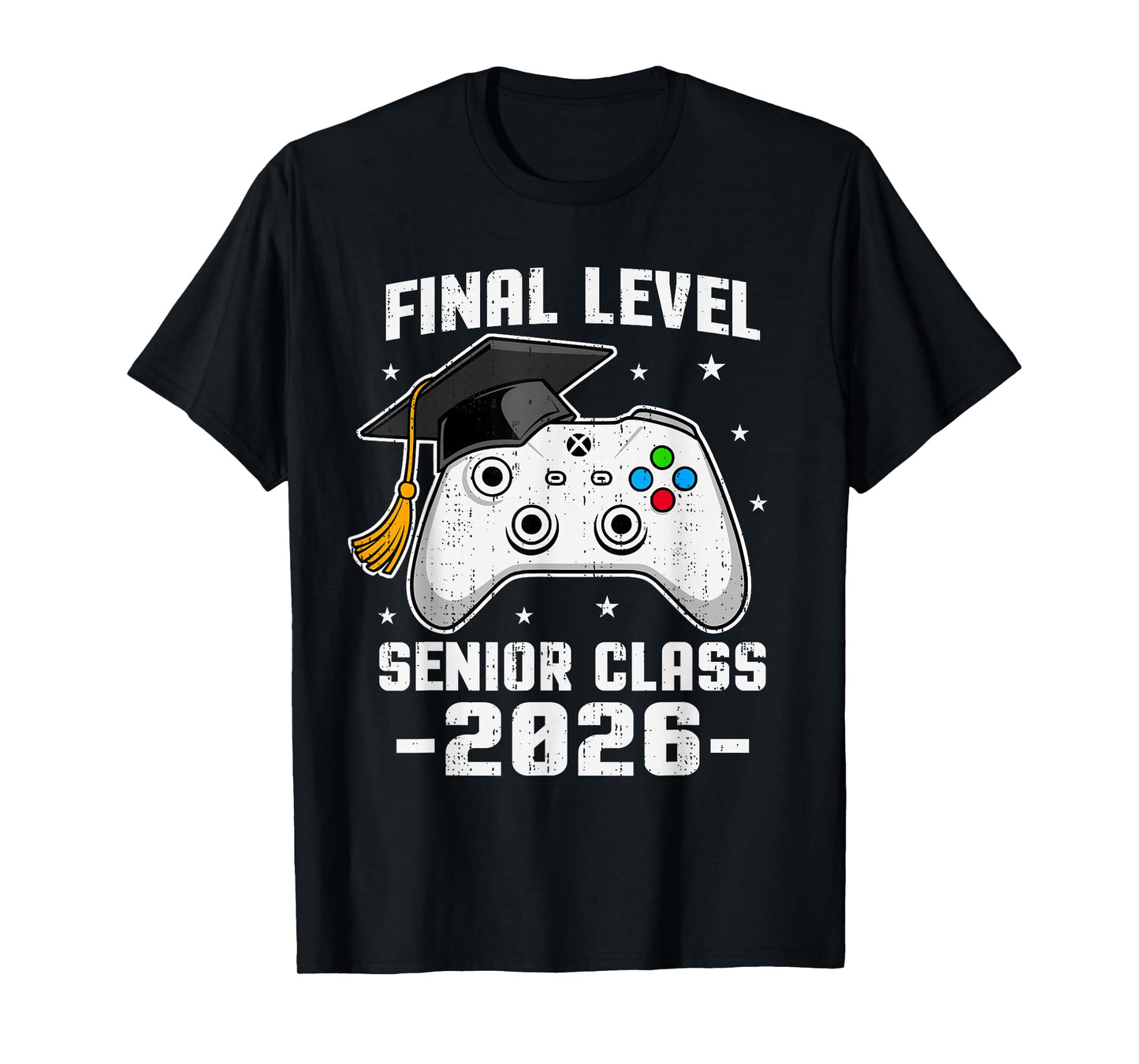 Senior 2026 Video Game Gamer Class of 2026 Graduation Grad T-Shirt
