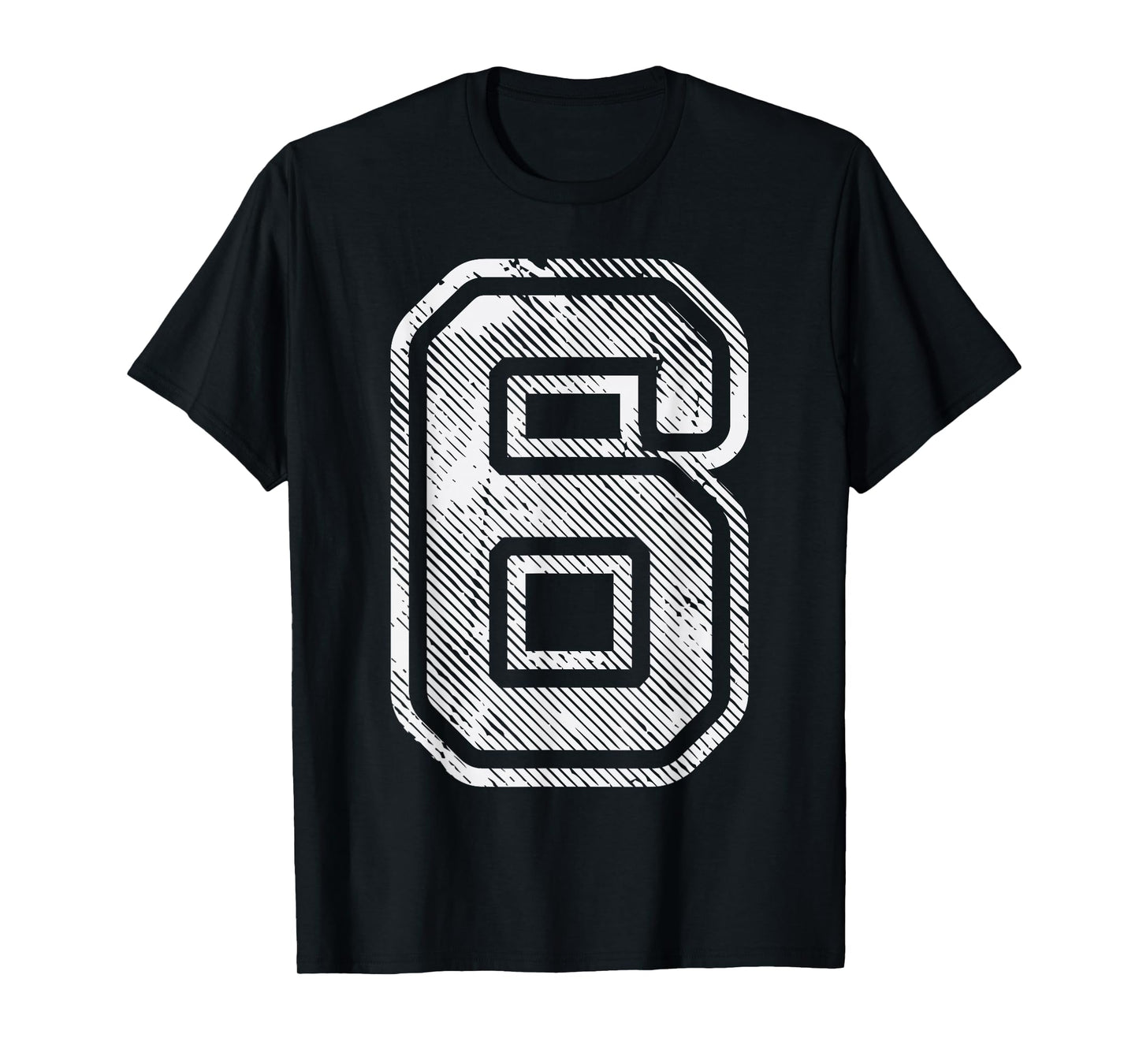 Number 6 Funny Matching 67 Meme Halloween 6th Birthday Kids T-Shirt