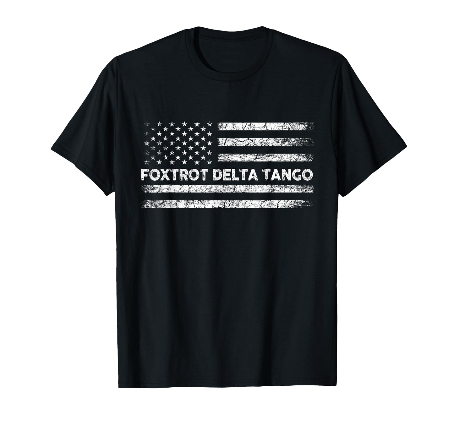 Foxtrots Delta Tangos Funny US Flag Foxtrots Deltas Tangos T-Shirt