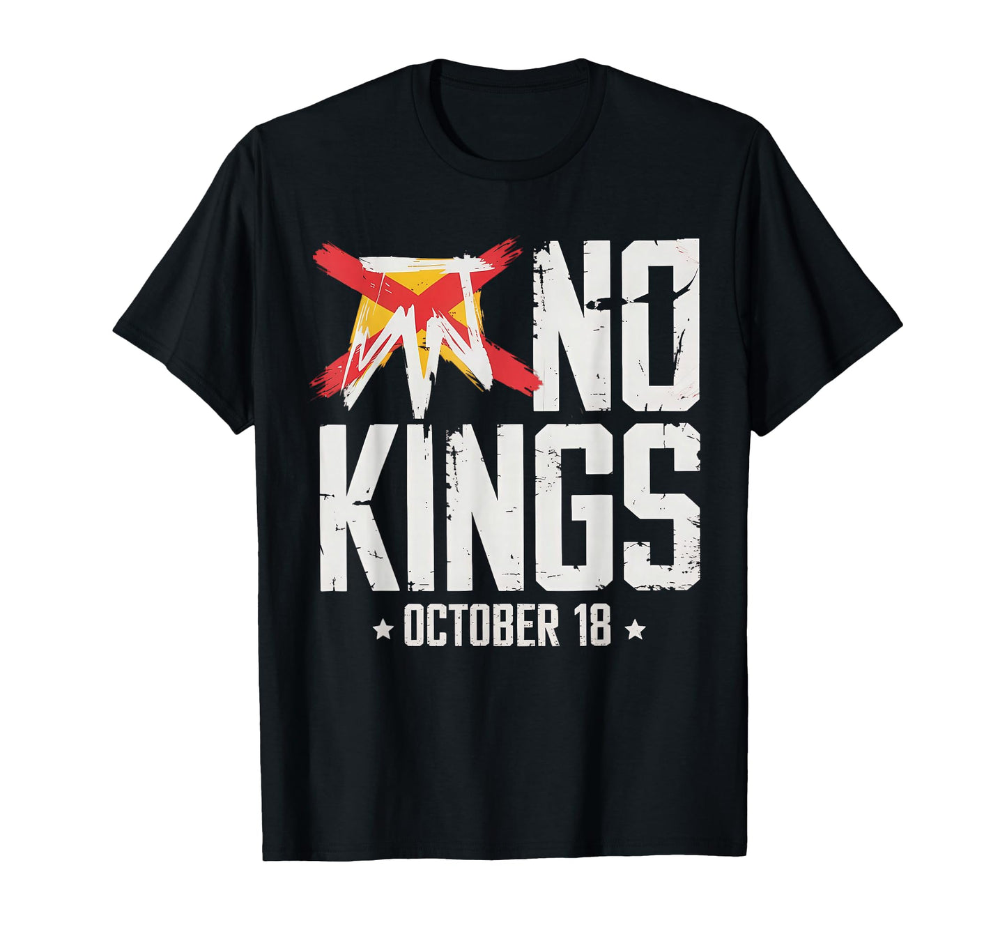 No Kings October 18 No Kings Day T-Shirt
