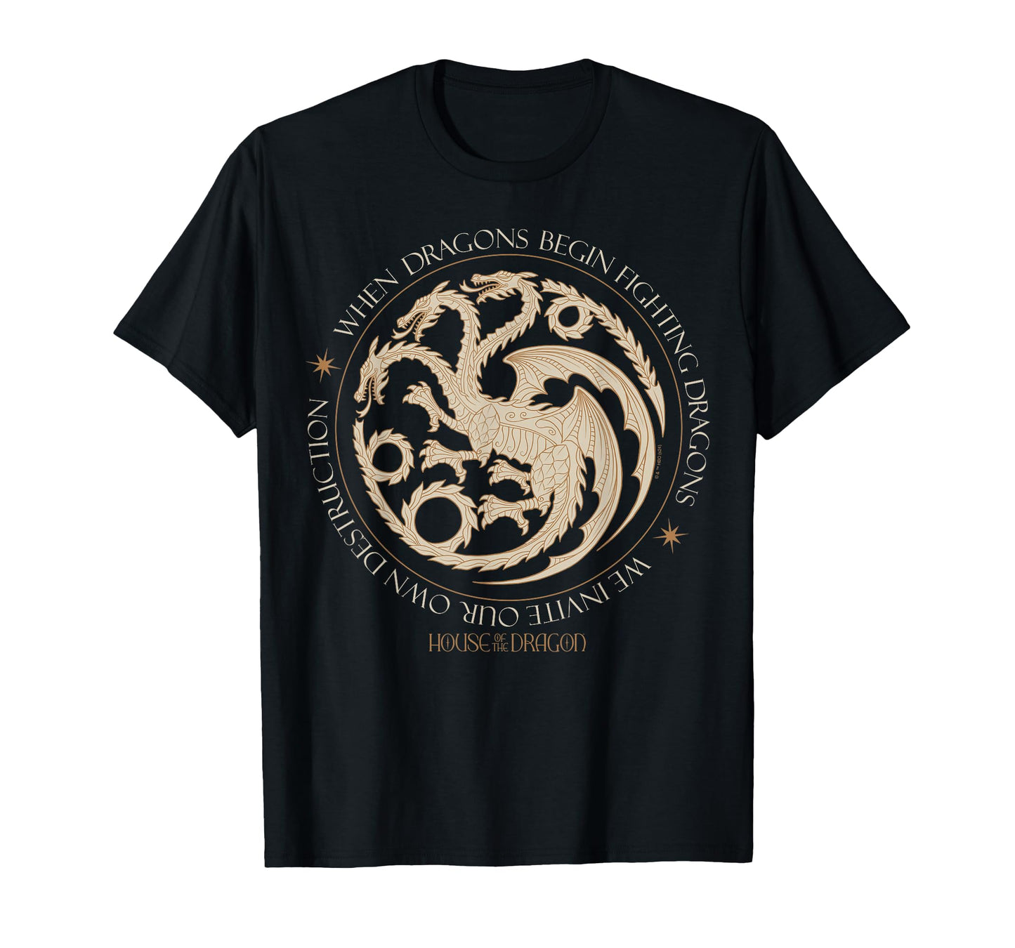House Of The Dragon - When Dragons Begin Fighting T-Shirt