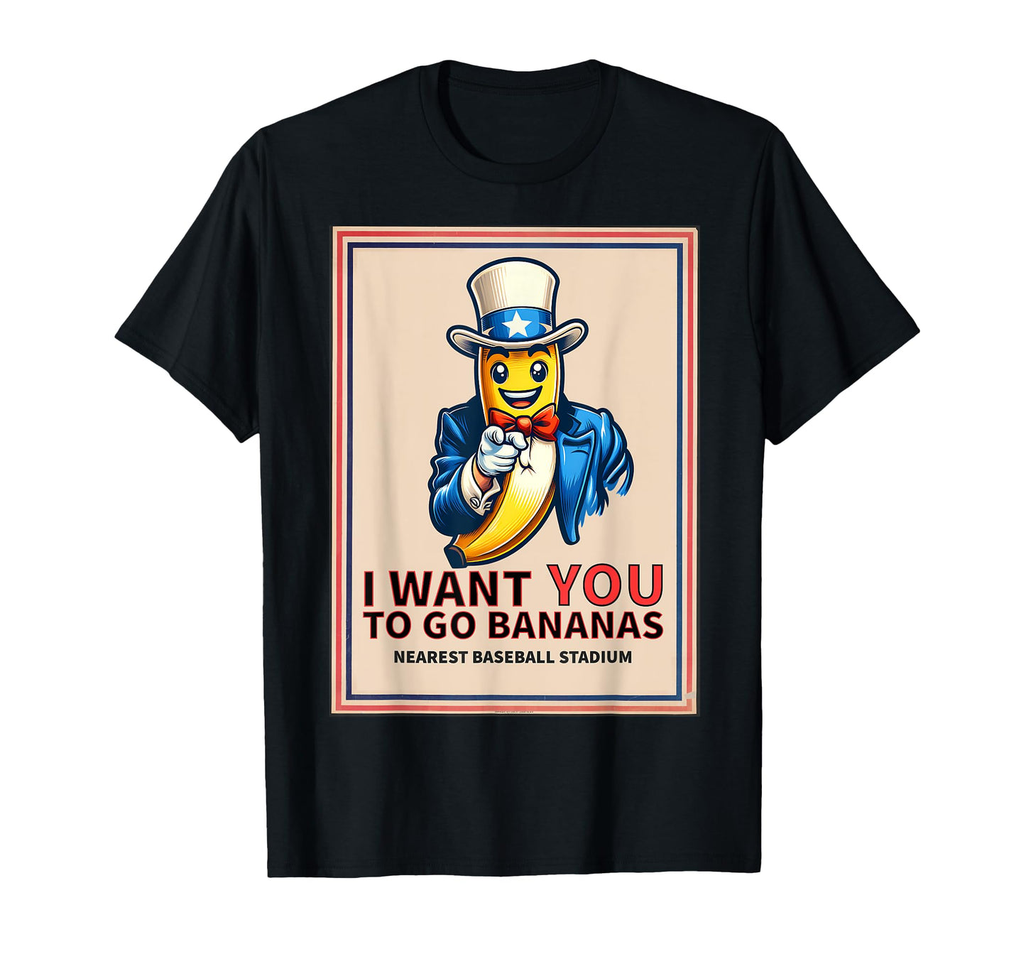 I Want You To Go Bananas Funny Banana Youth Kids Costume T-Shirt