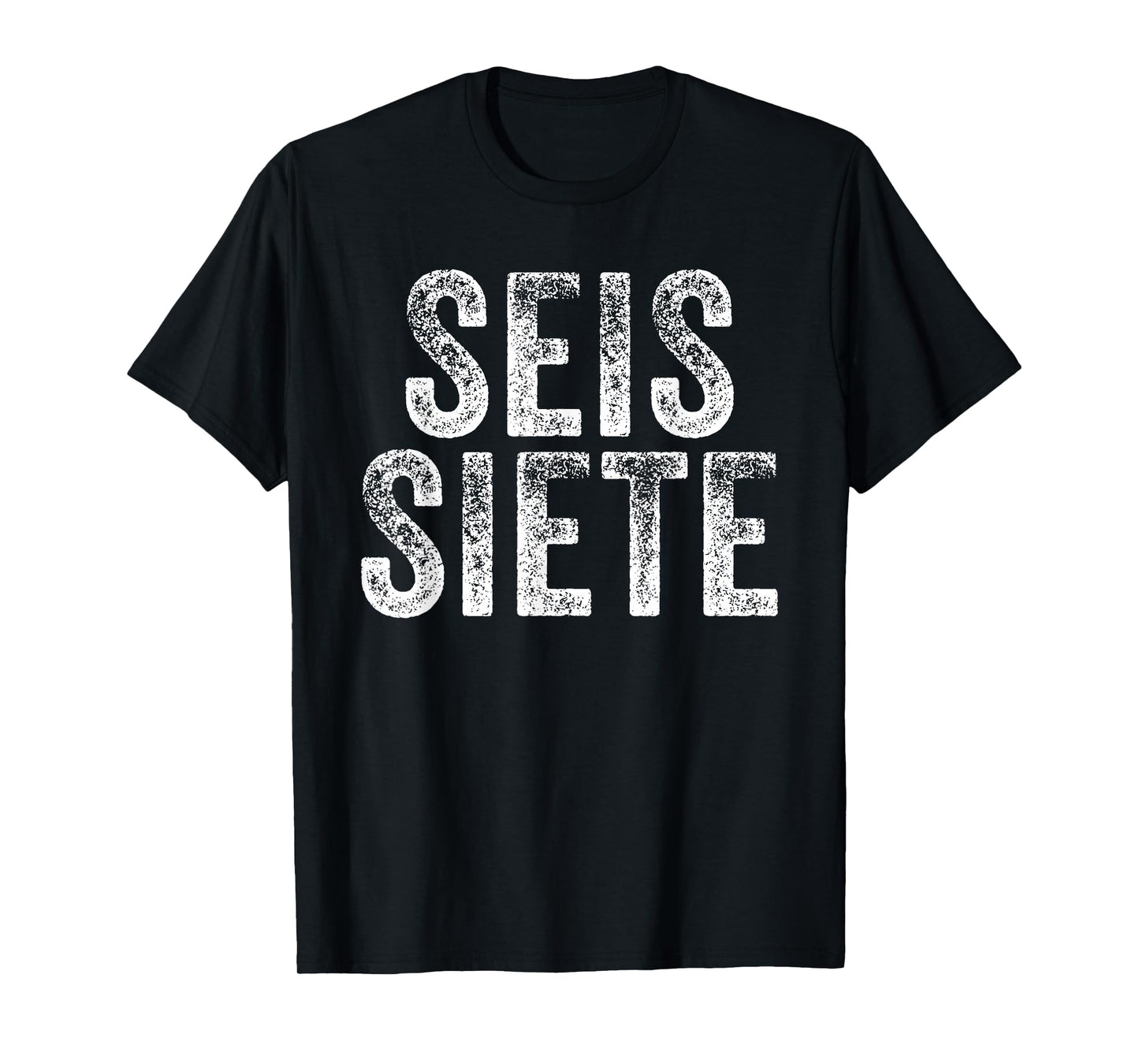 67 Six Seven SEIS Siete Spanish Brainrot Christmas Meme T-Shirt