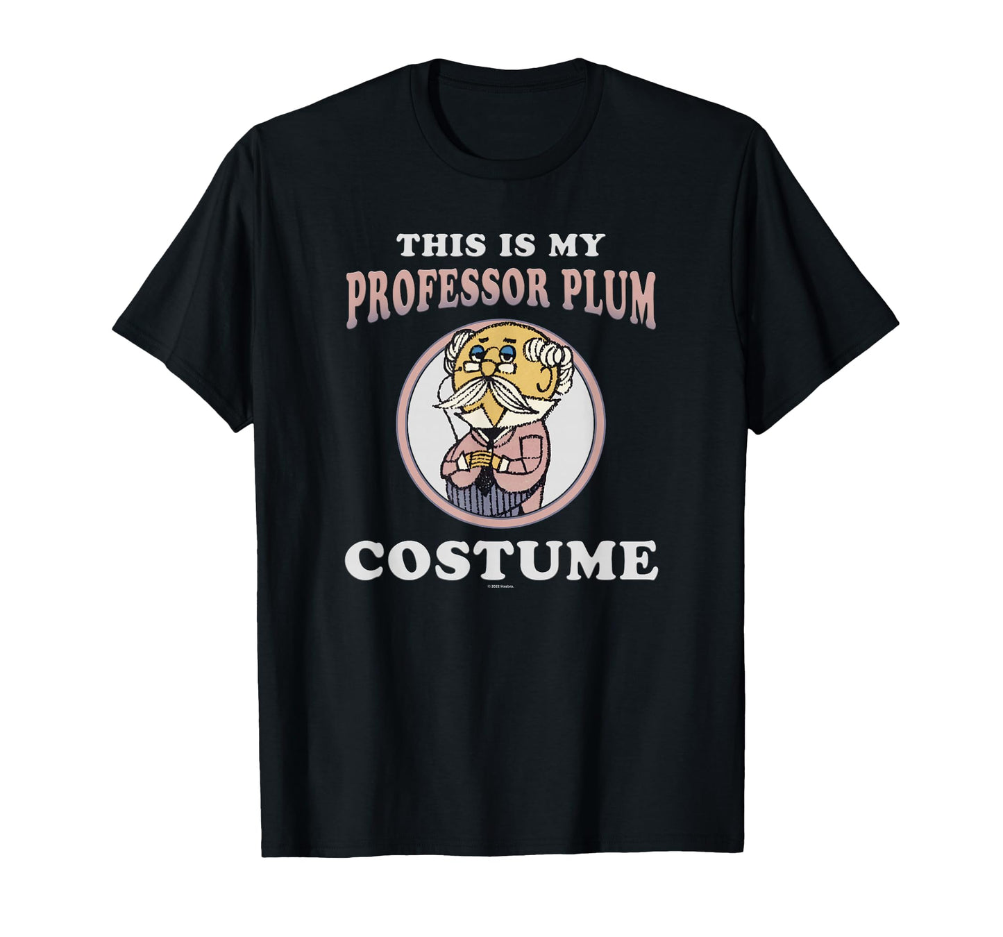 Clue This Is My Professor Plum Costume T-Shirt