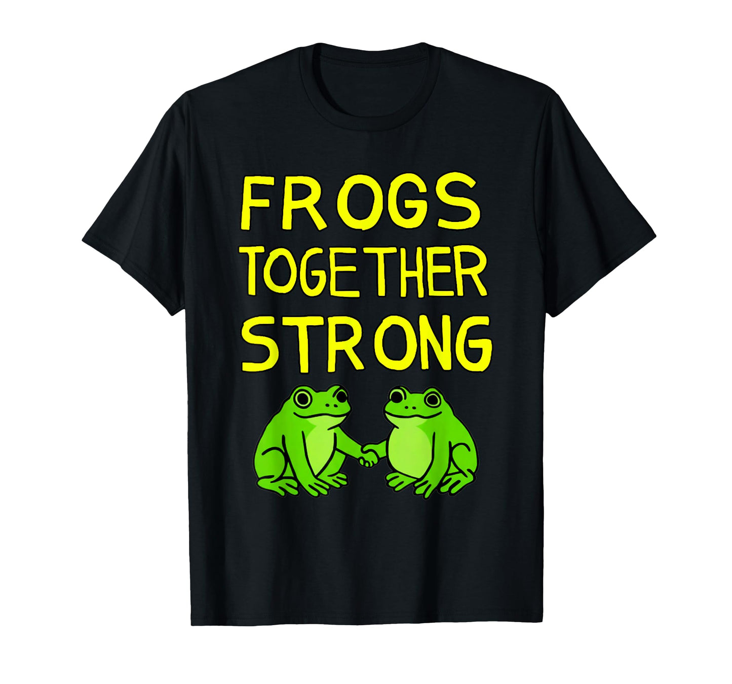 Portland Frog Protest - Frogs Stronger Together T-Shirt