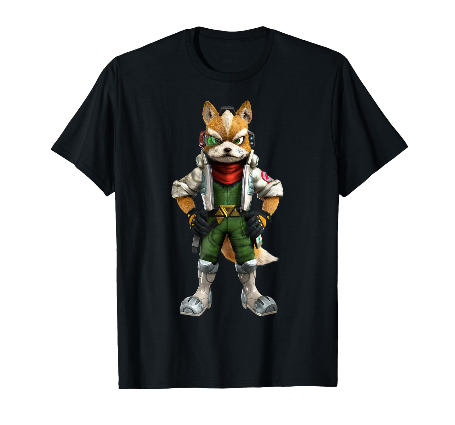 Star Fox Fox McCloud 3D Poster T-Shirt