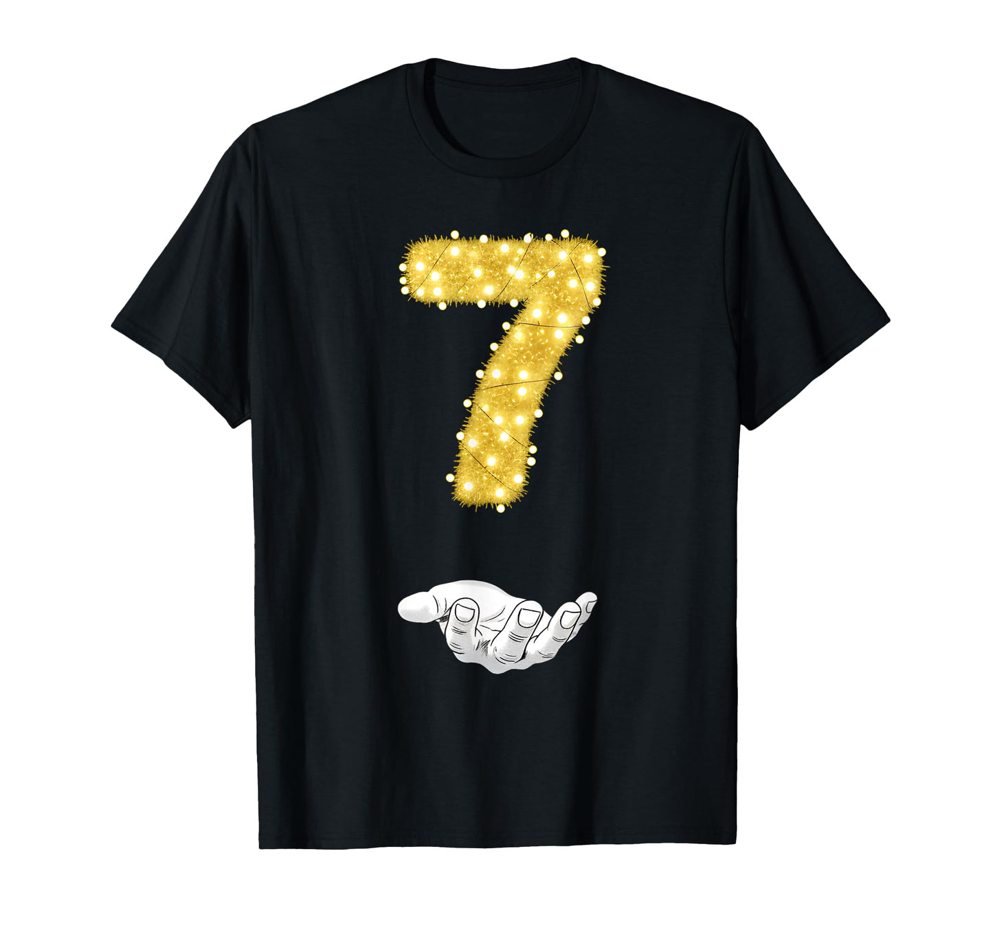 Funny Xmas 6-7 Funny 6 7 Christmas Matching 7 Boys Girls T-Shirt