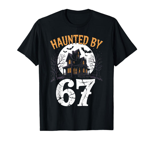 67 Meme Halloween Costume Brainrot Haunted 6 7 Six Seven T-Shirt