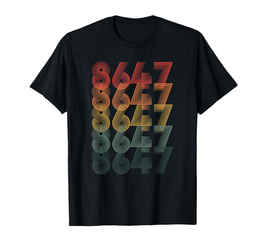 Anti Trump Impeach 47 8647 86 47 Retro Vintage T-Shirt