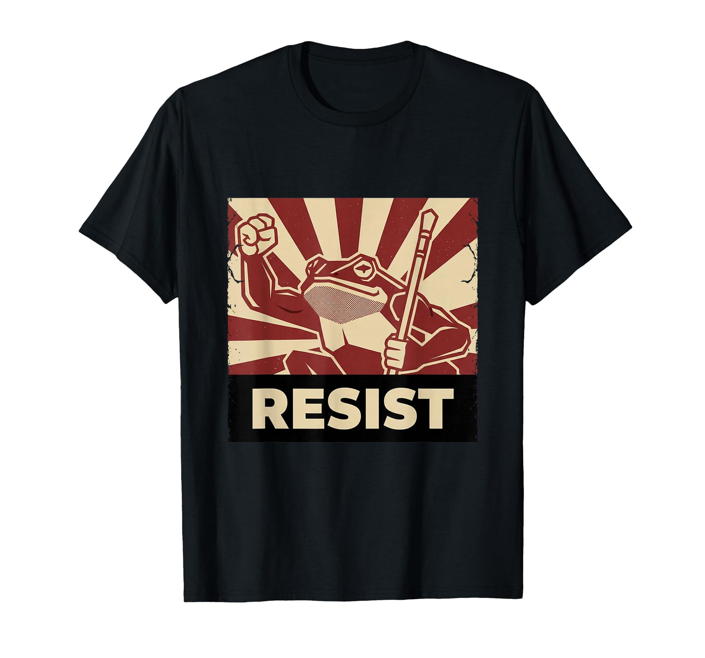 Portland Resist Frog Protest No Kings Day T-Shirt