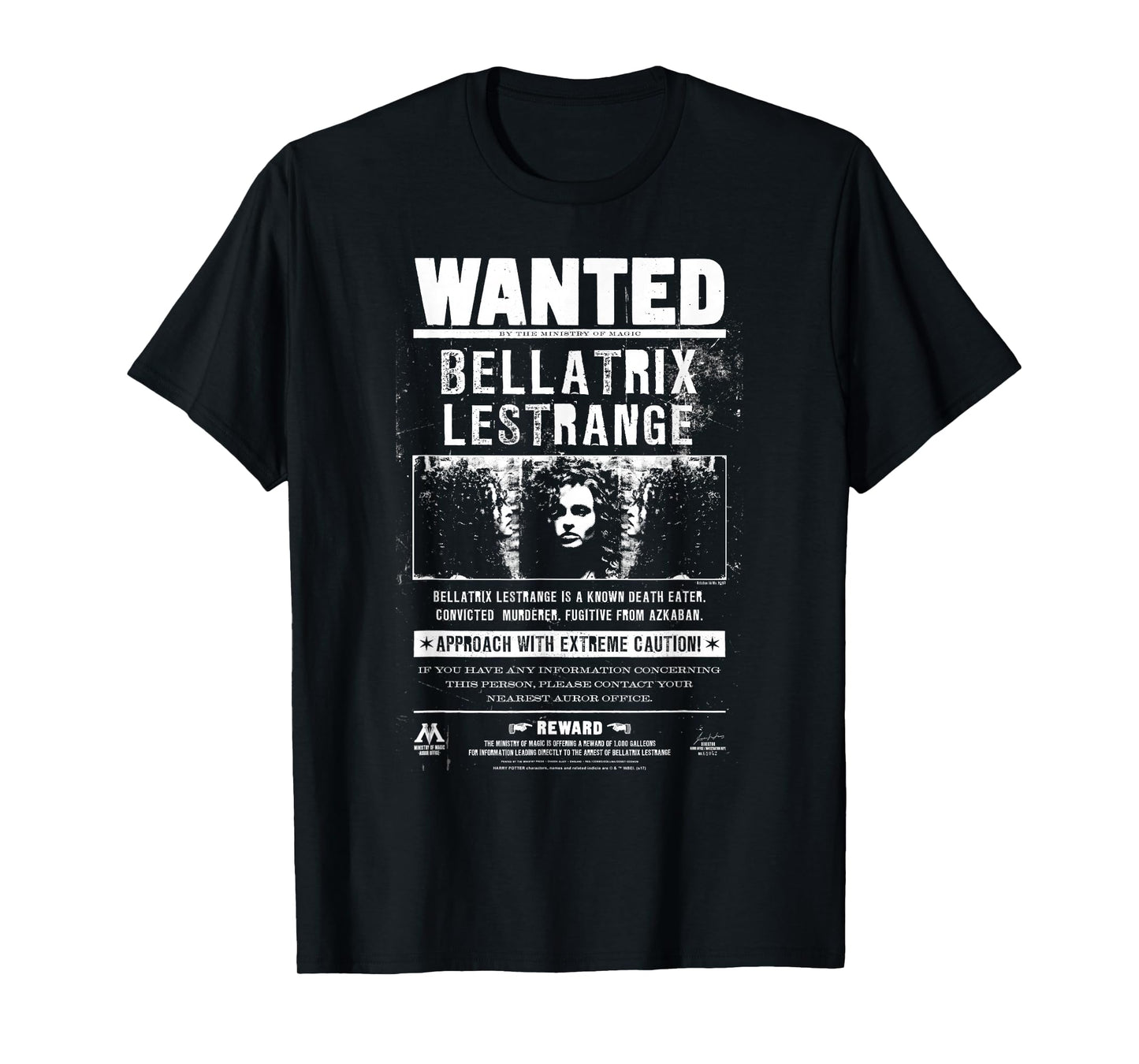 Harry Potter Wanted Bellatrix T-Shirt