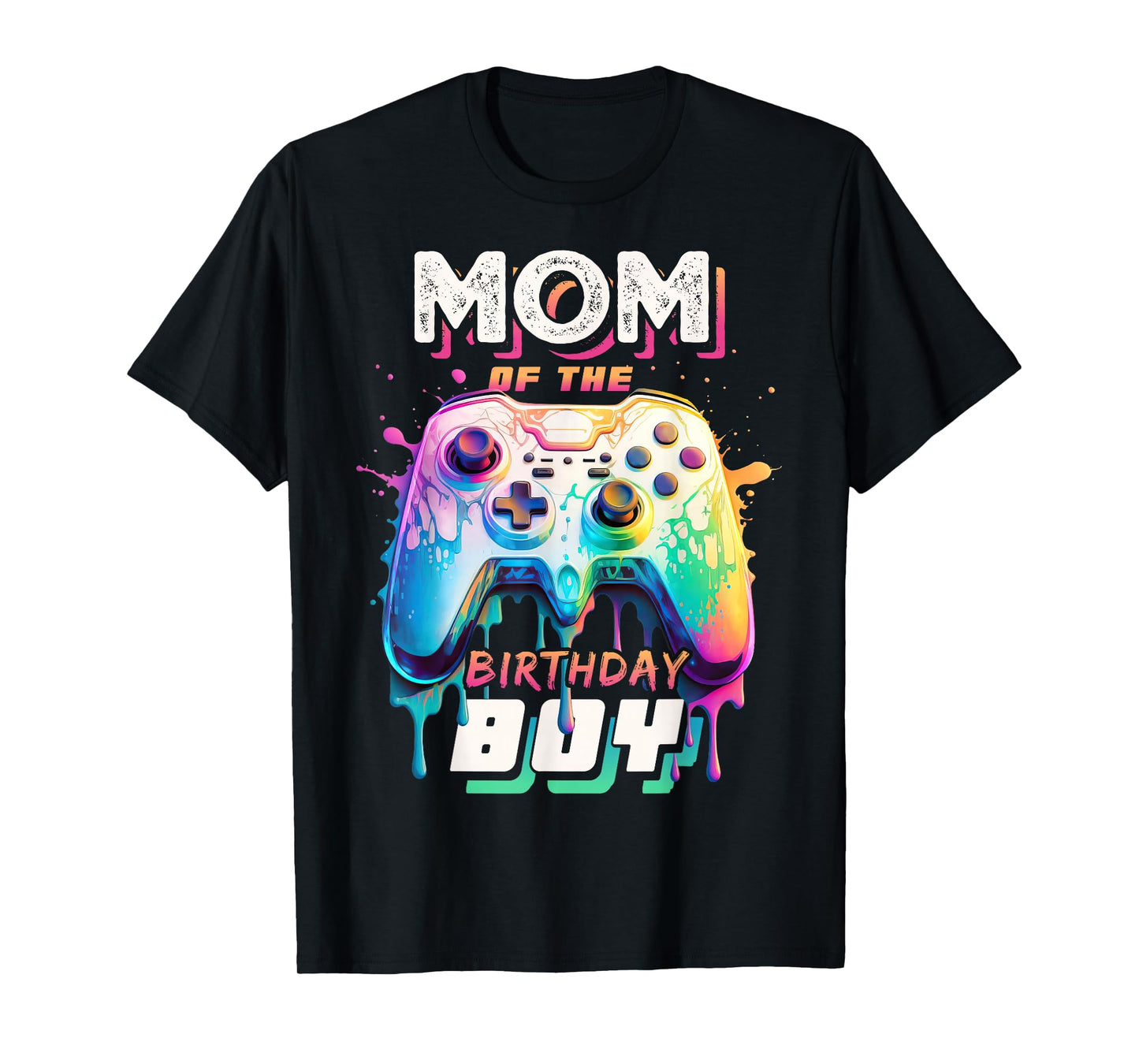 Mom of the Birthday Boy Matching Video Game Birthday Party T-Shirt