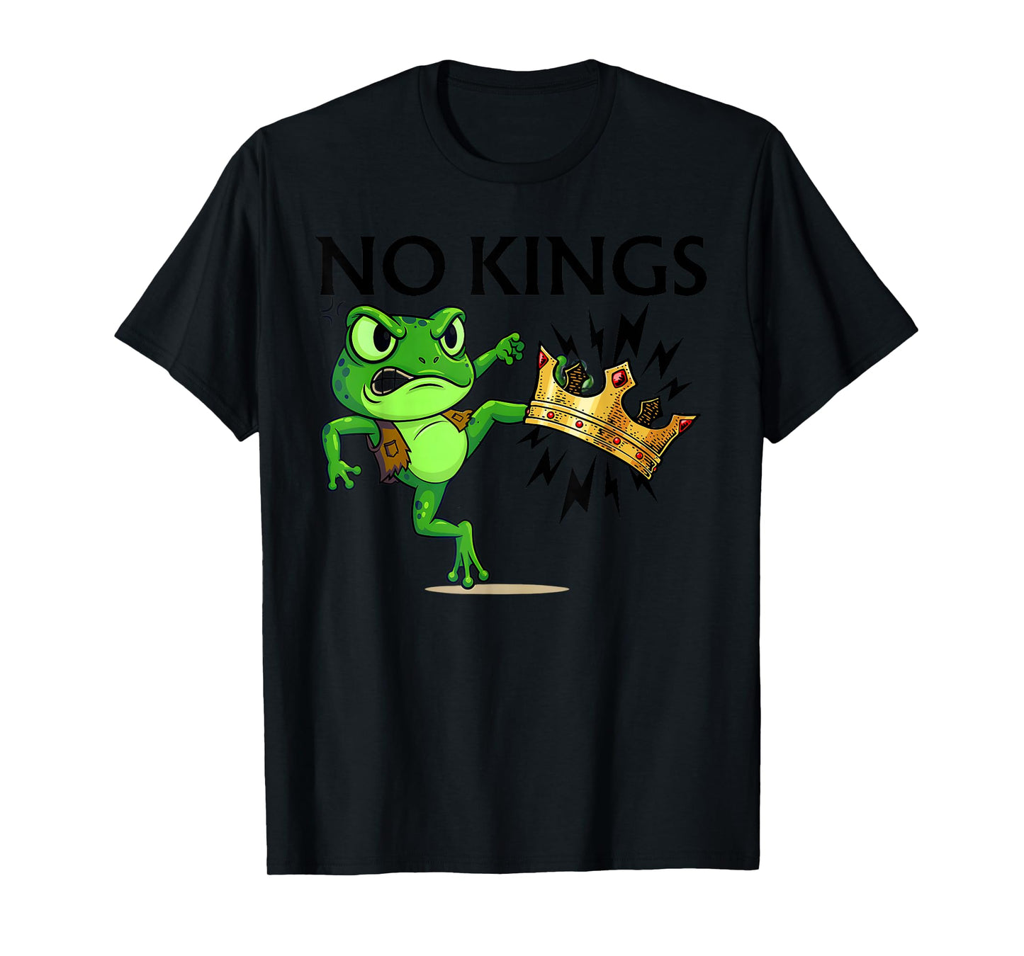 No Kings Portland Frog Protest T-Shirt