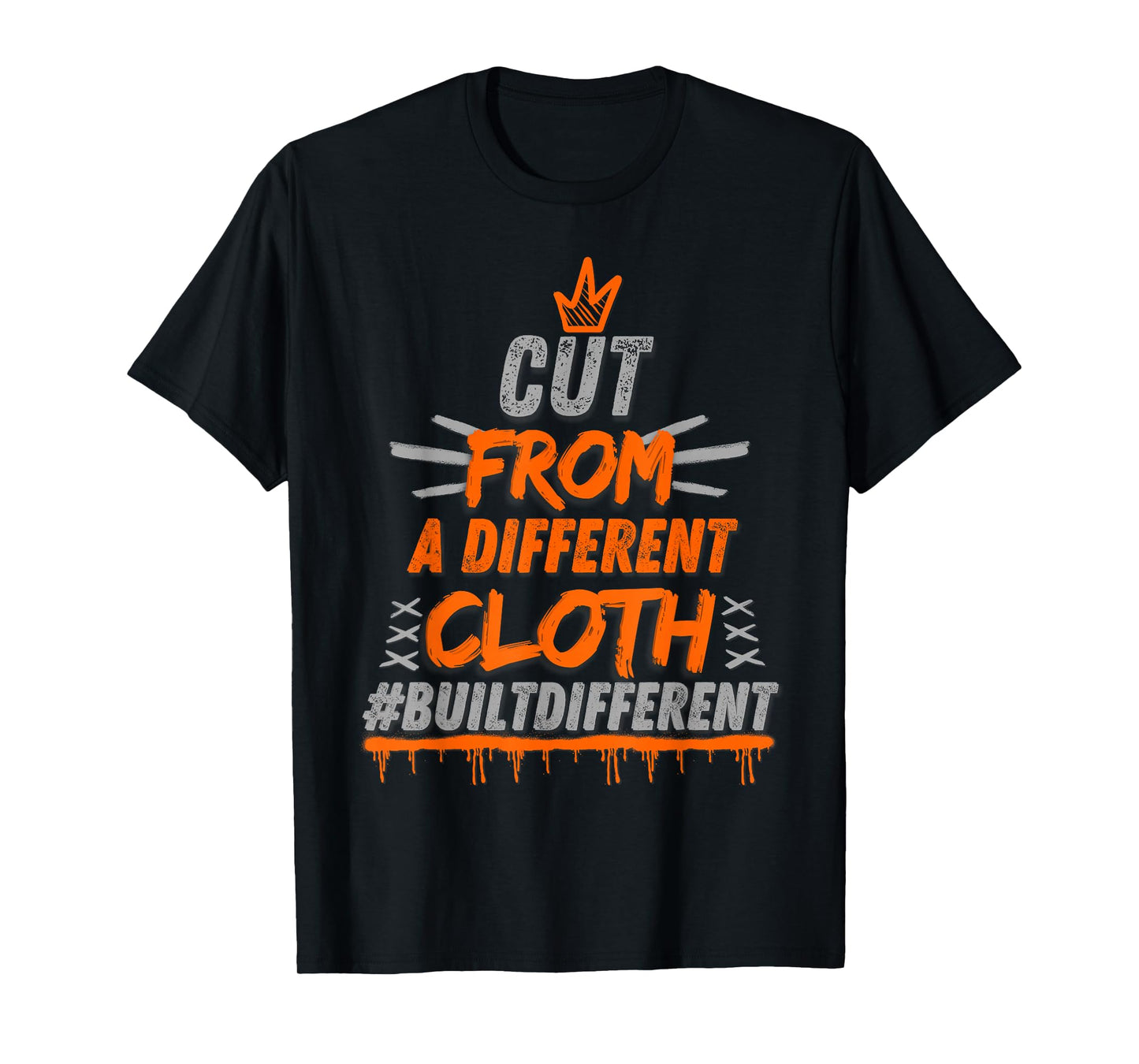 Olive Army Solar Orange Color Match T-Shirt
