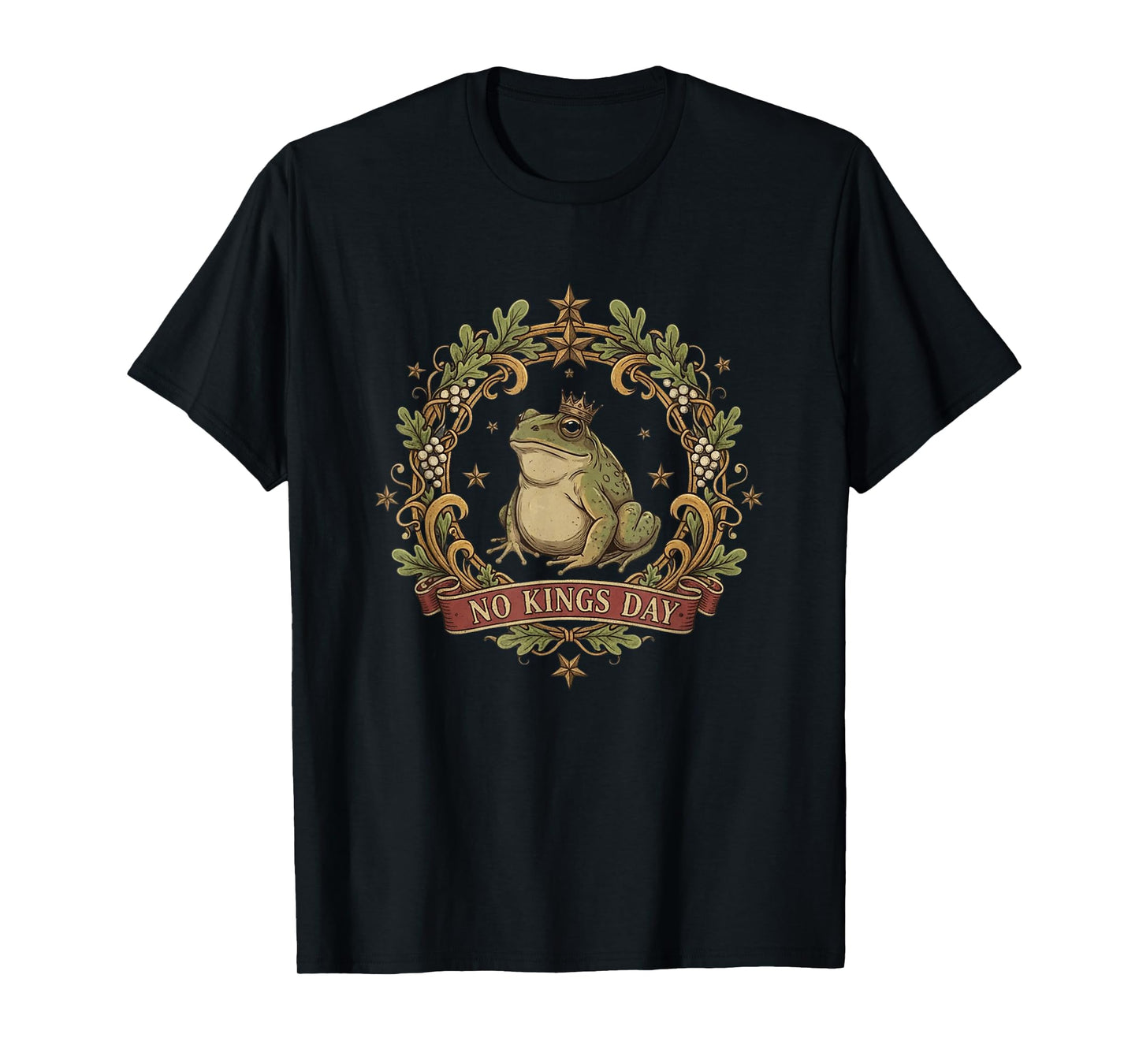 No Kings Day Portland Shirt Frog Protest T-Shirt
