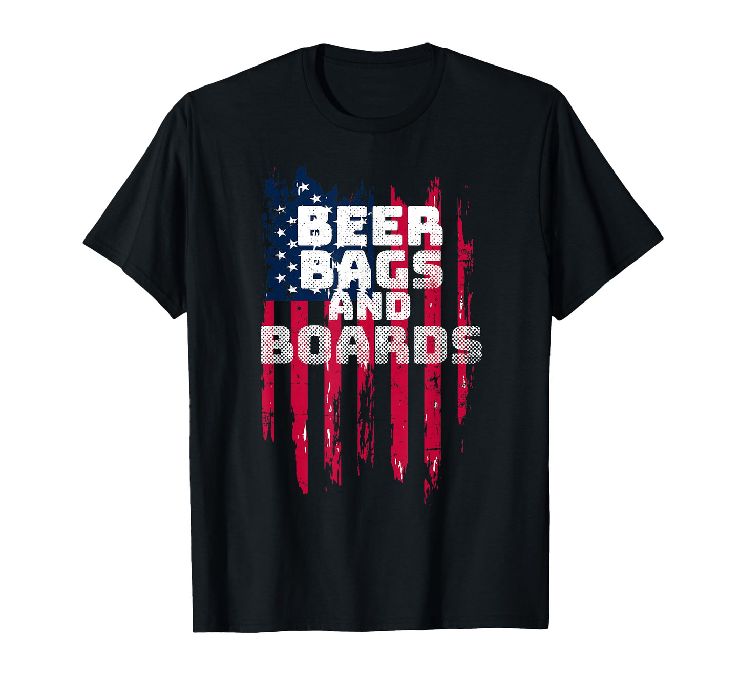 Cornhole T Shirt Beer Bags and Boards T-Shirt