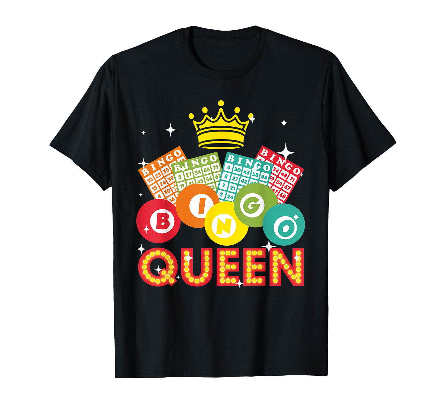 Cute Bingo Designs For Women Mom Bingo Lovers Casino Players T-Shirt