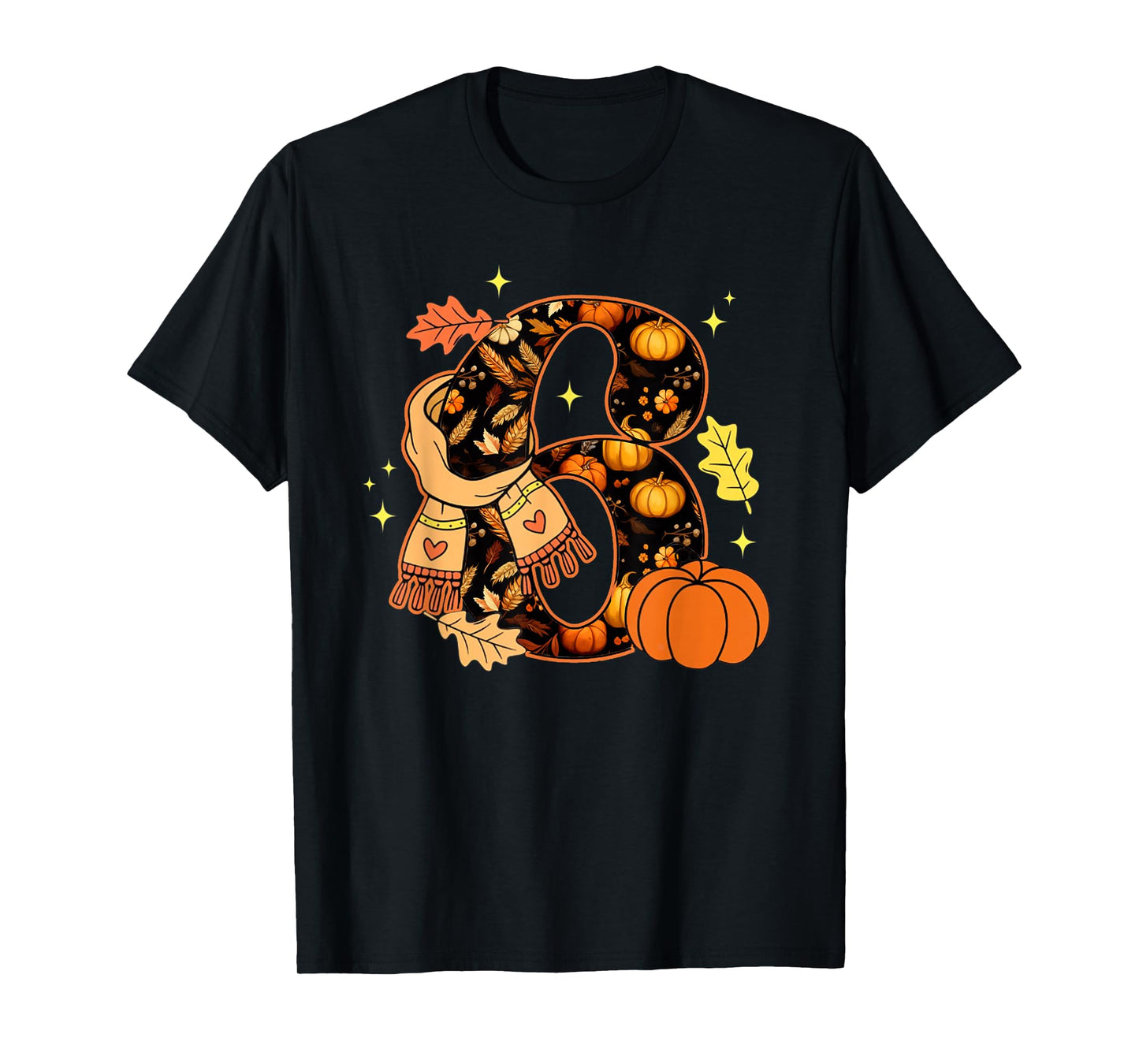 Number 6 Fun Meme Saying 6 7 Six Seven Thanksgiving Costume T-Shirt