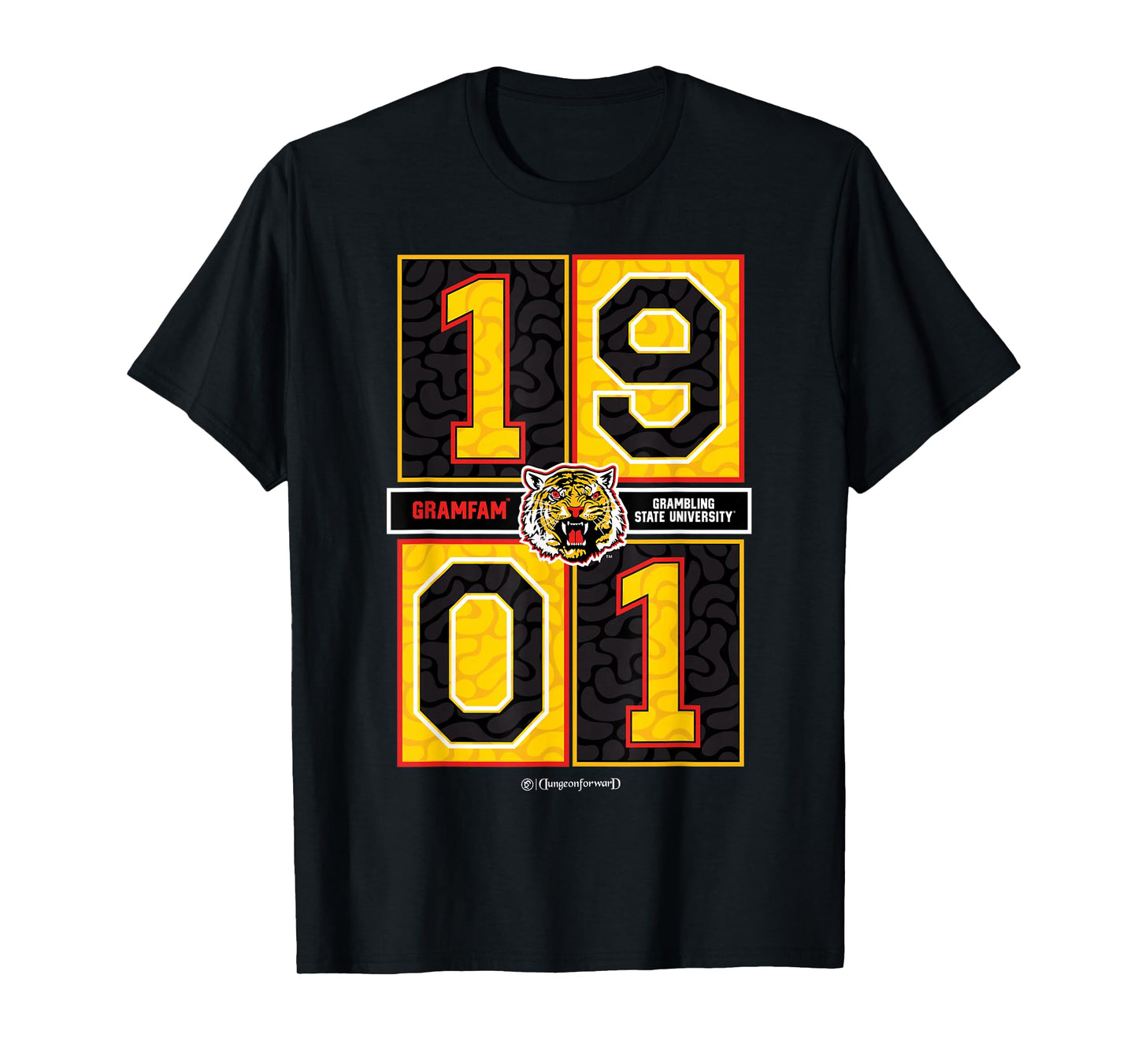 Grambling State University - GSU Tigers Concrete Date HBCU T-Shirt