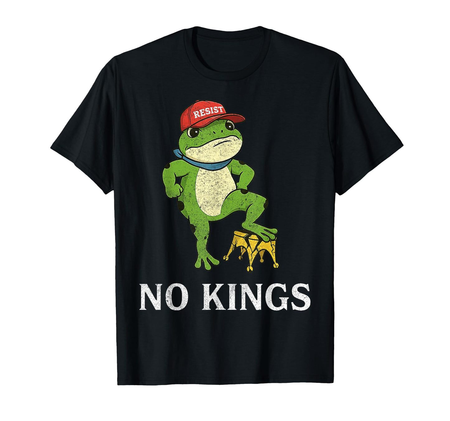 Freedom Portland Frog Resist No Kings T-Shirt