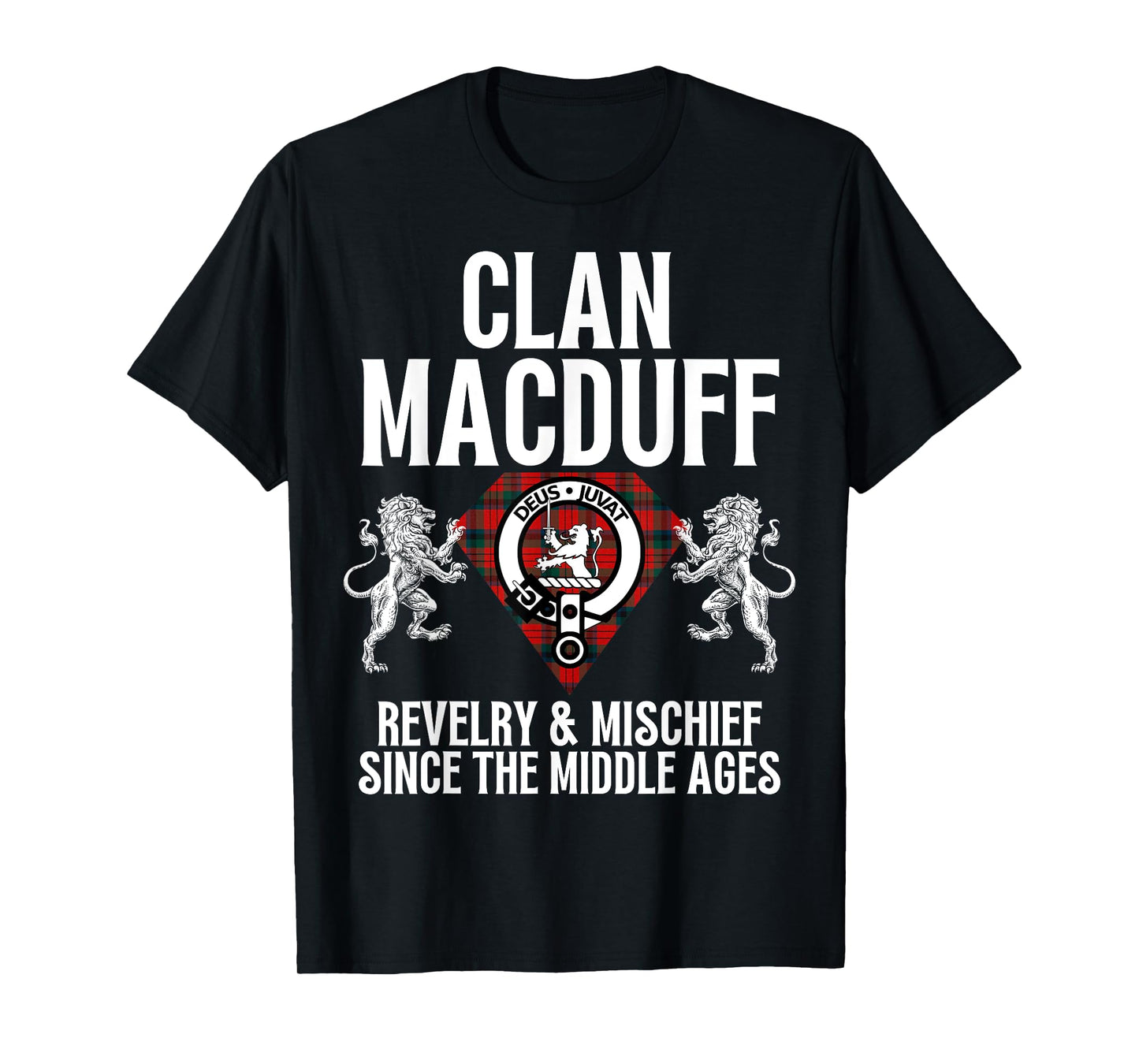 MacDuff Clan Scottish Name Coat Of Arms Tartan Family Party T-Shirt