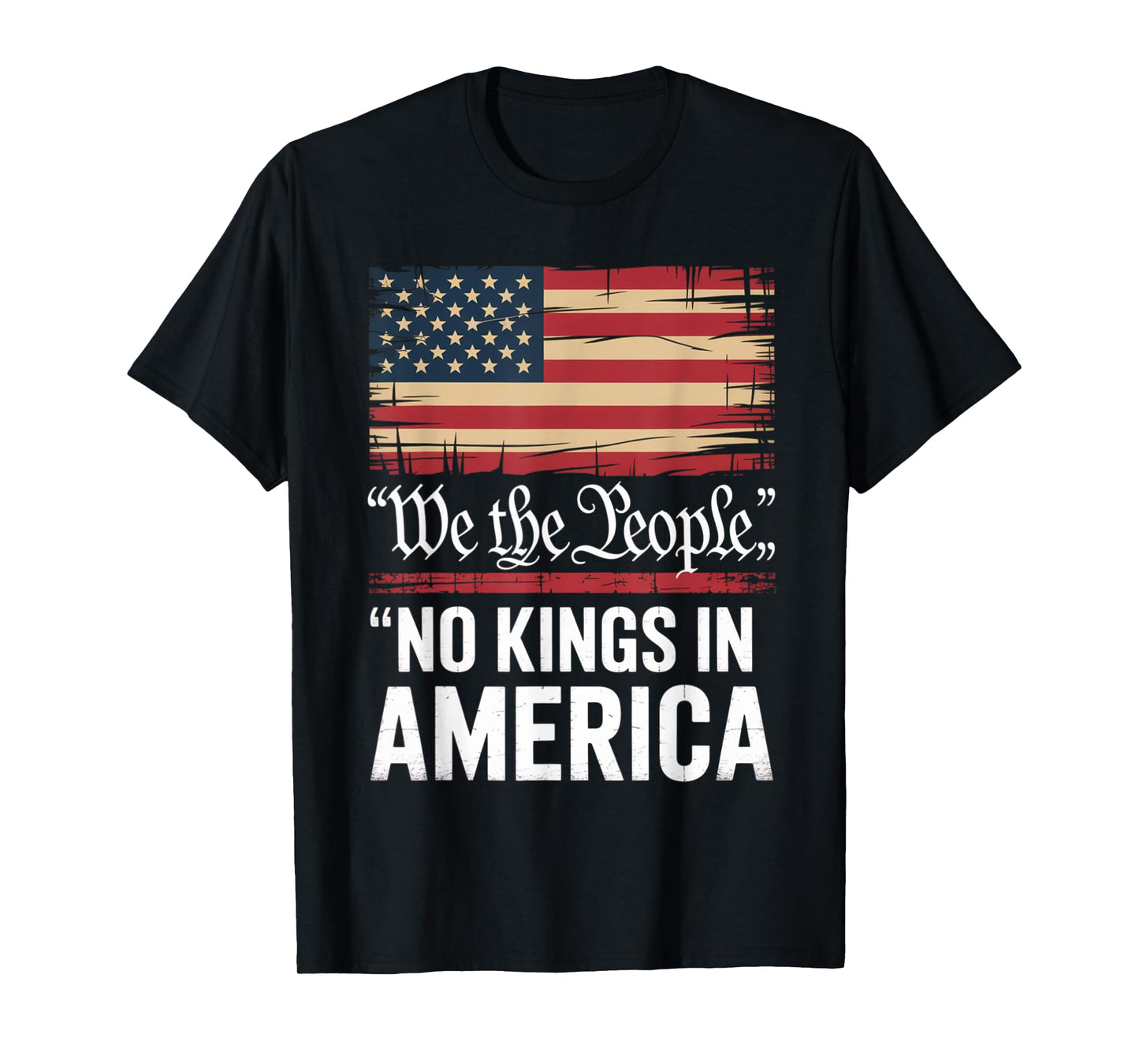 No Kings In America, Democracy, We The People T-Shirt