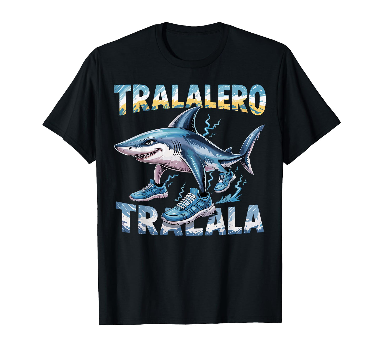 Tralalero Tralala Italian Brain Rot Italian Brainrot Meme T-Shirt