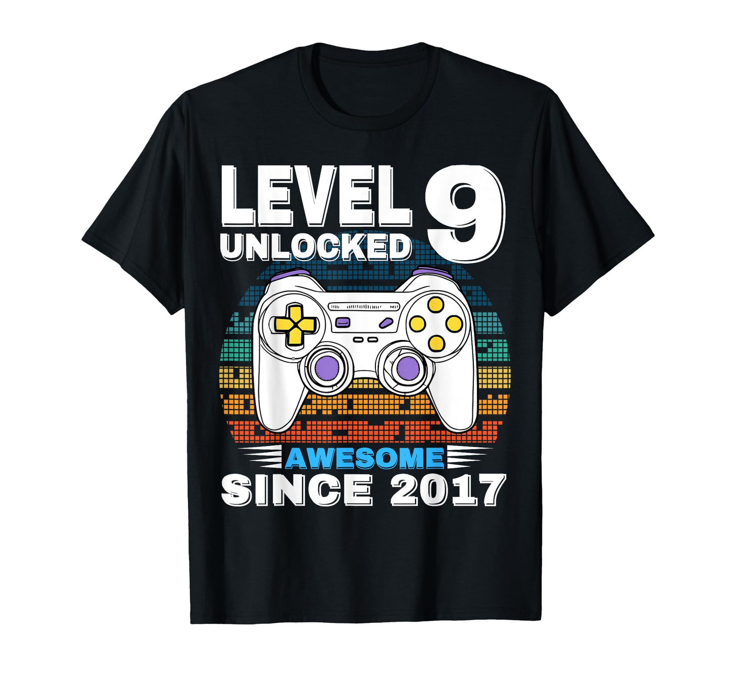 9 Year Old Bday Decorations Son Boy 9yr 2017 9th Birthday T-Shirt