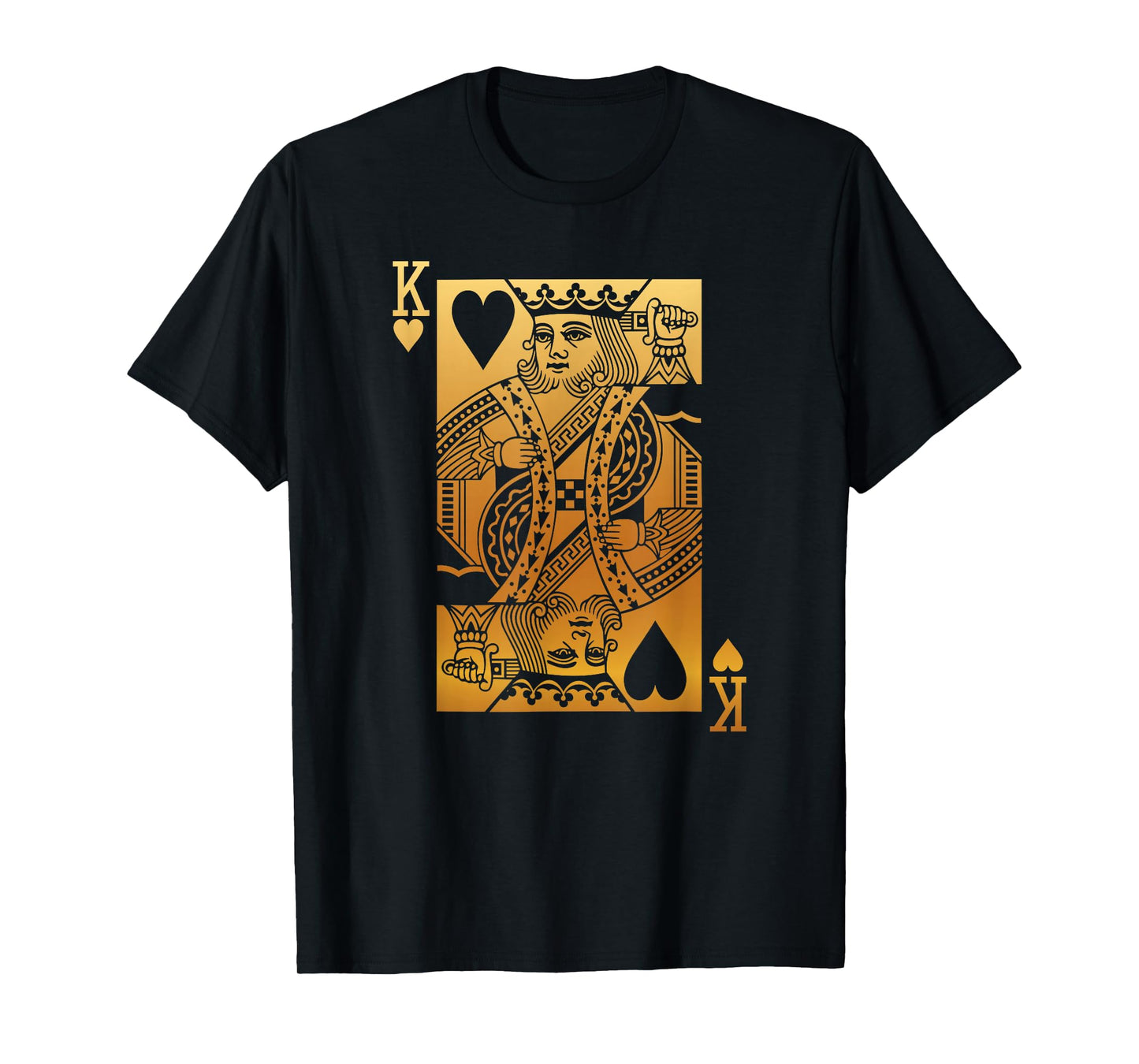 King of Hearts Card T-Shirt T-Shirt