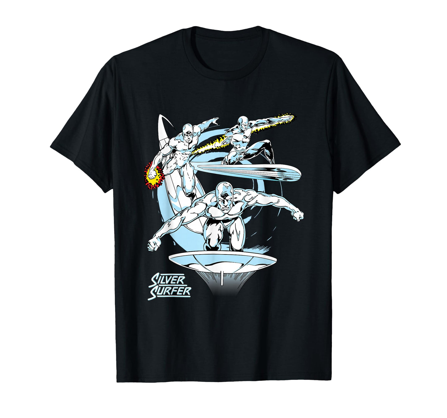 Marvel Comics The Fantastic Four Vintage Silver Surfer T-Shirt