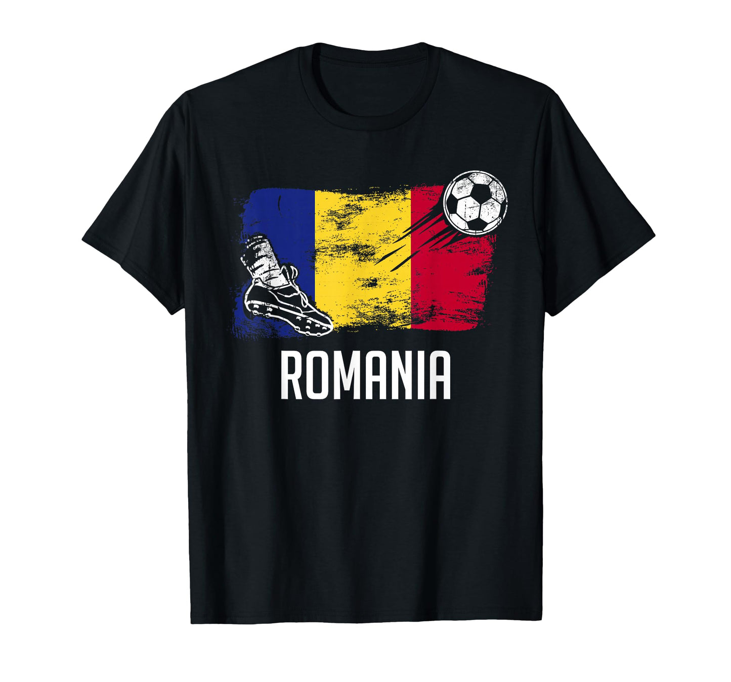 Romania Flag Jersey Romanian Soccer Team Romanian T-Shirt